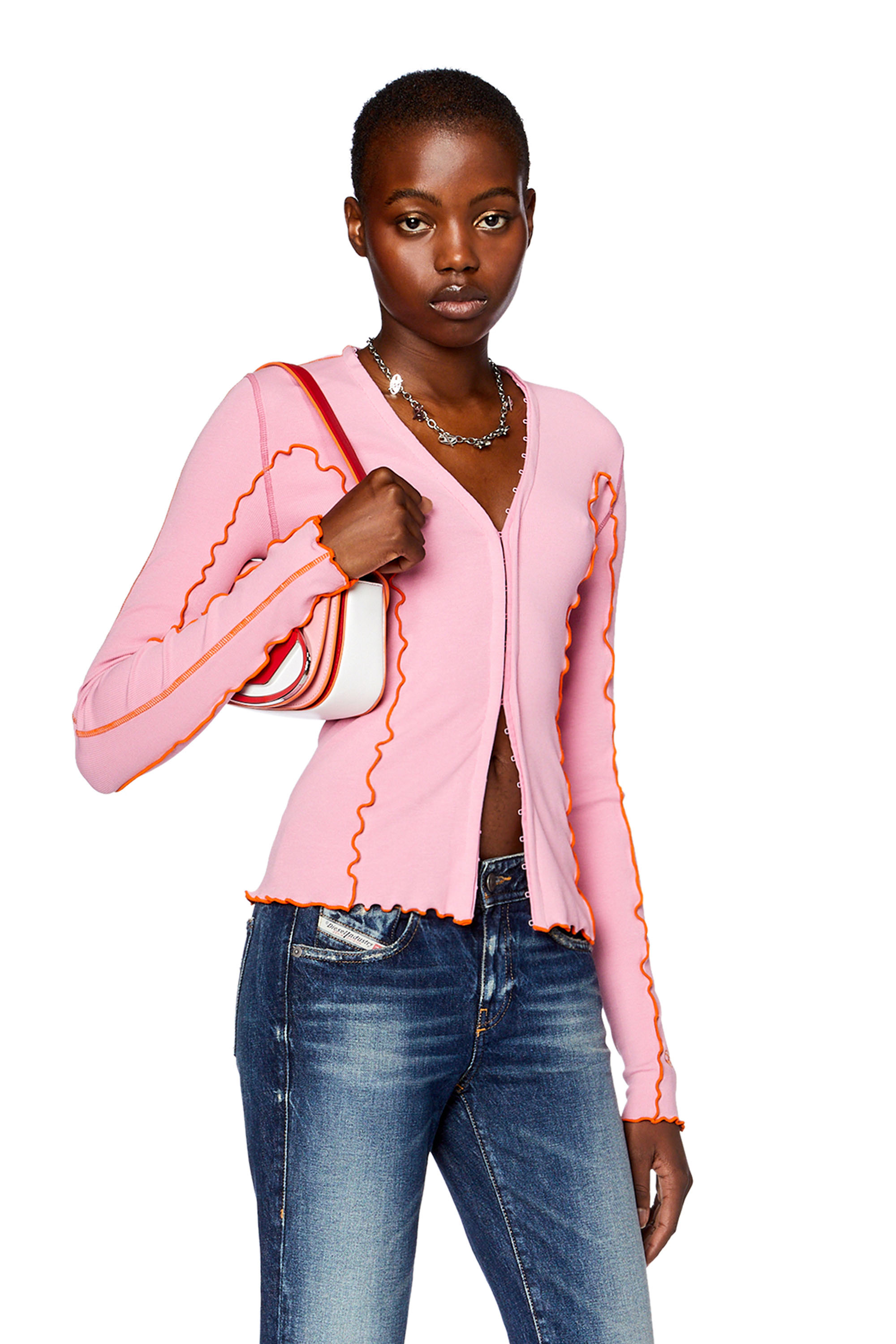 Diesel - T-RIBAS, ホットピンク - Image 1