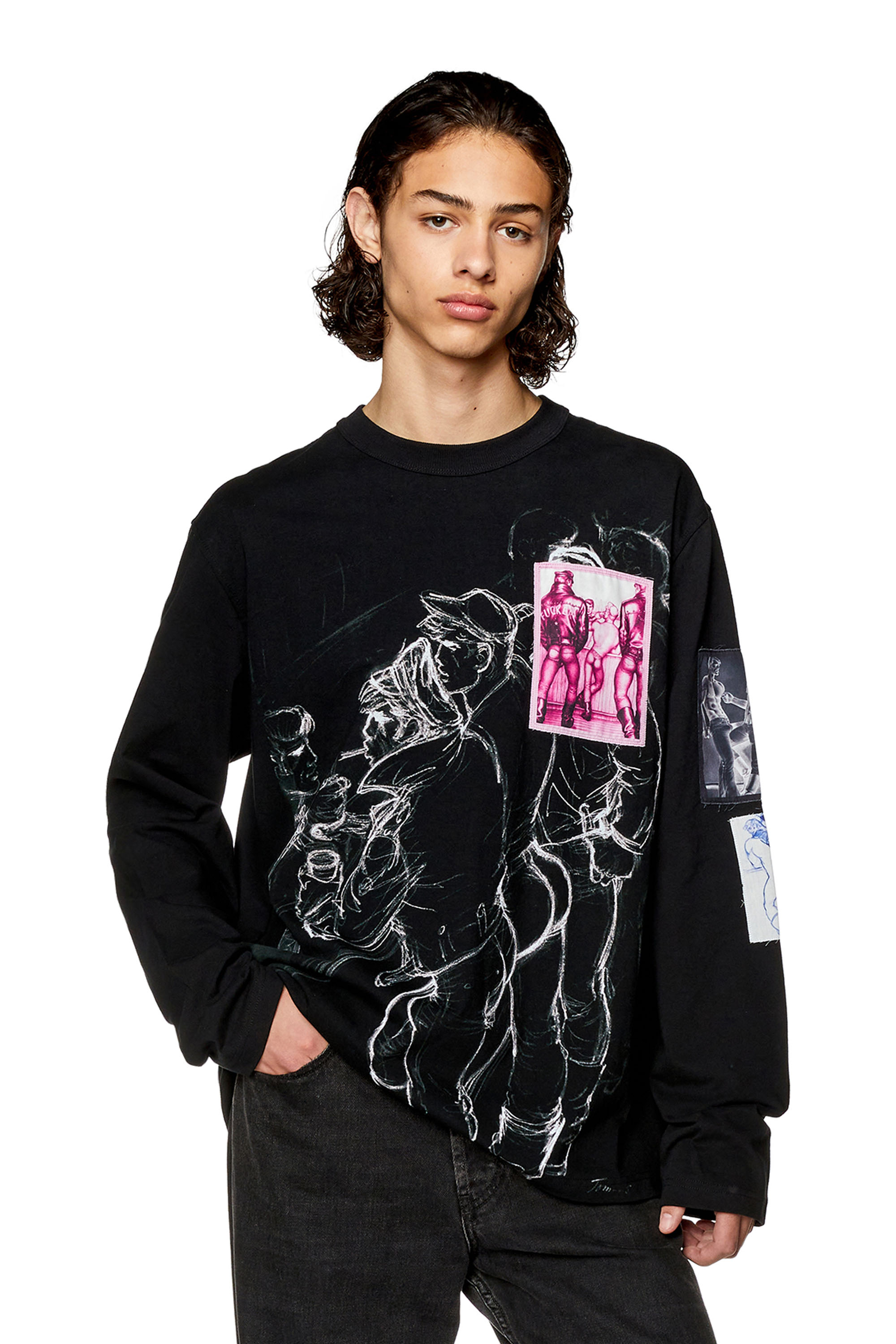 Diesel - PR-T-CRANE-LS, ブラック - Image 2