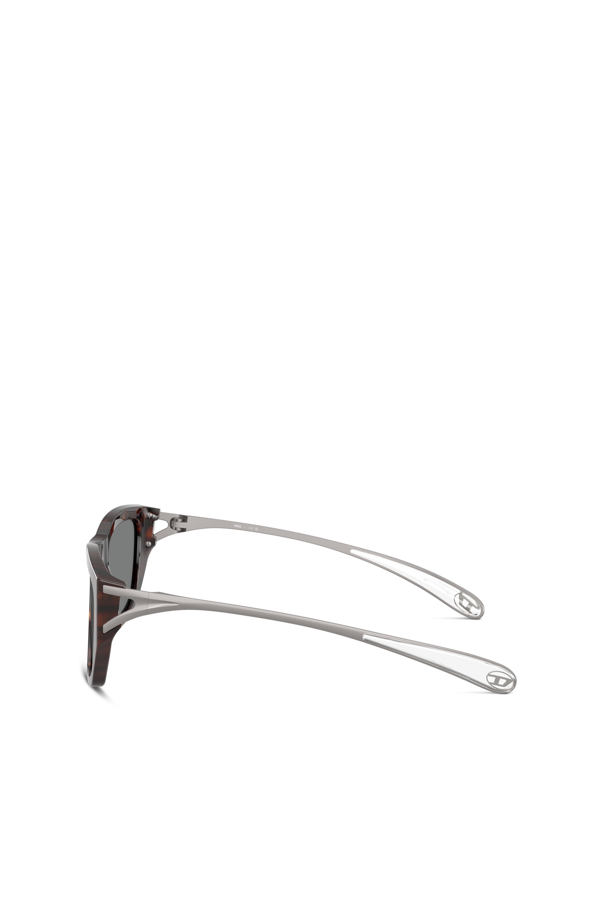 Diesel - 0DL2006, Unisex's Square sunglasses in ブラウン - 3