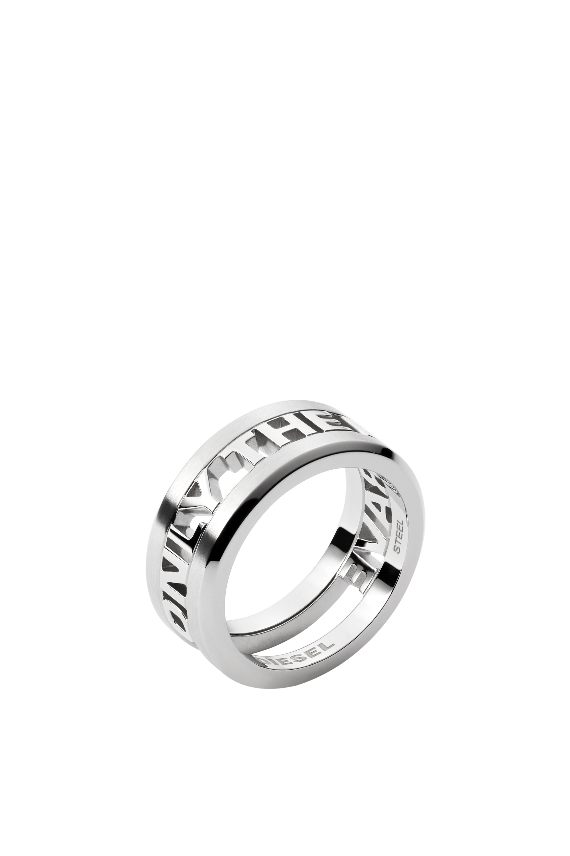 Diesel - DX1332, Male's ジュエリー リング in シルバー - 1