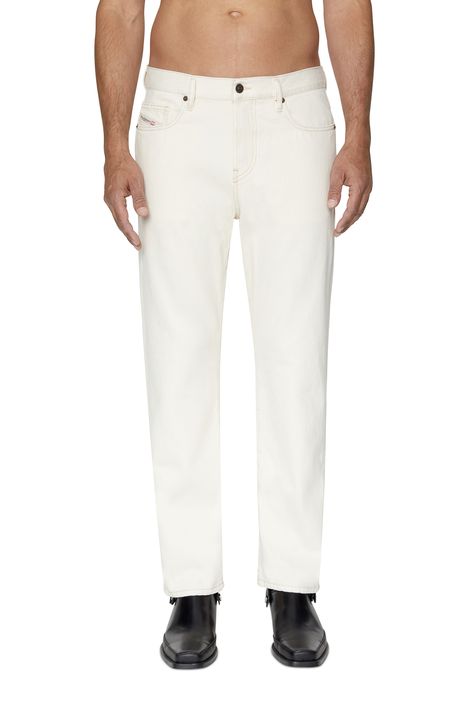 2020 D-VIKER 09B95 Straight Jeans, ホワイト - ジーンズ