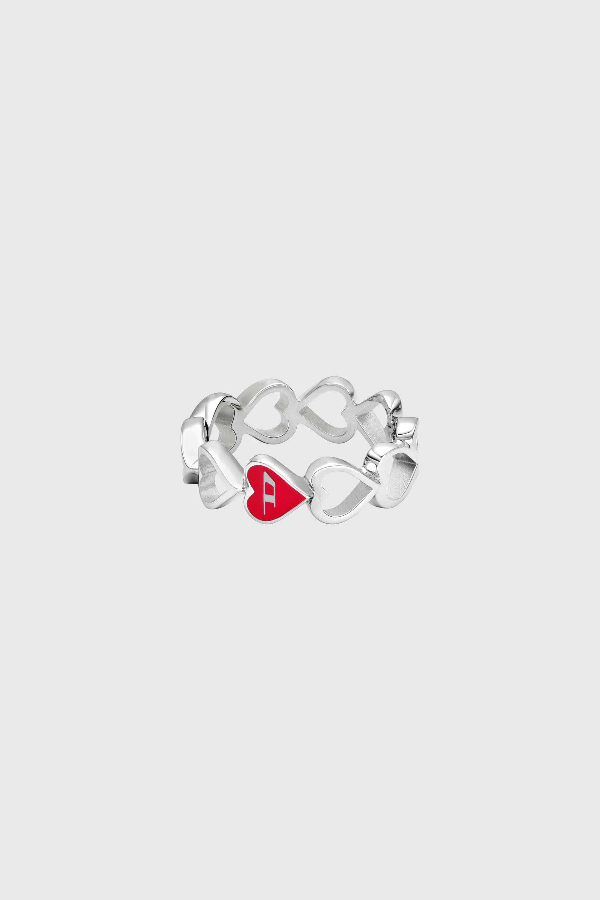 DX166940 JEWELLERY リング｜シルバー｜ウィメンズ｜DIESEL