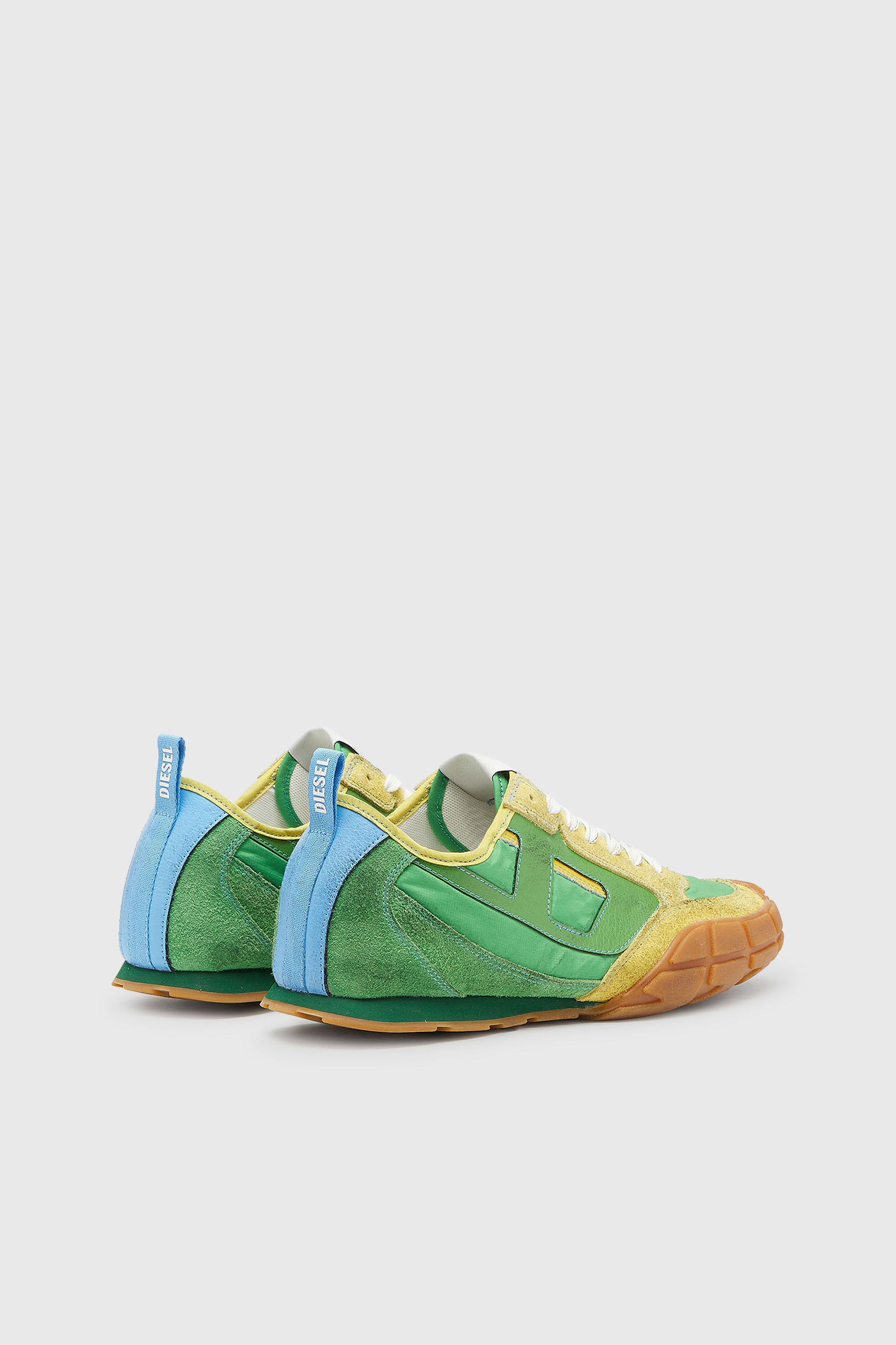 Diesel - S-PAGODHA LOW, Male's ローカットスニーカー in グリーン - 4