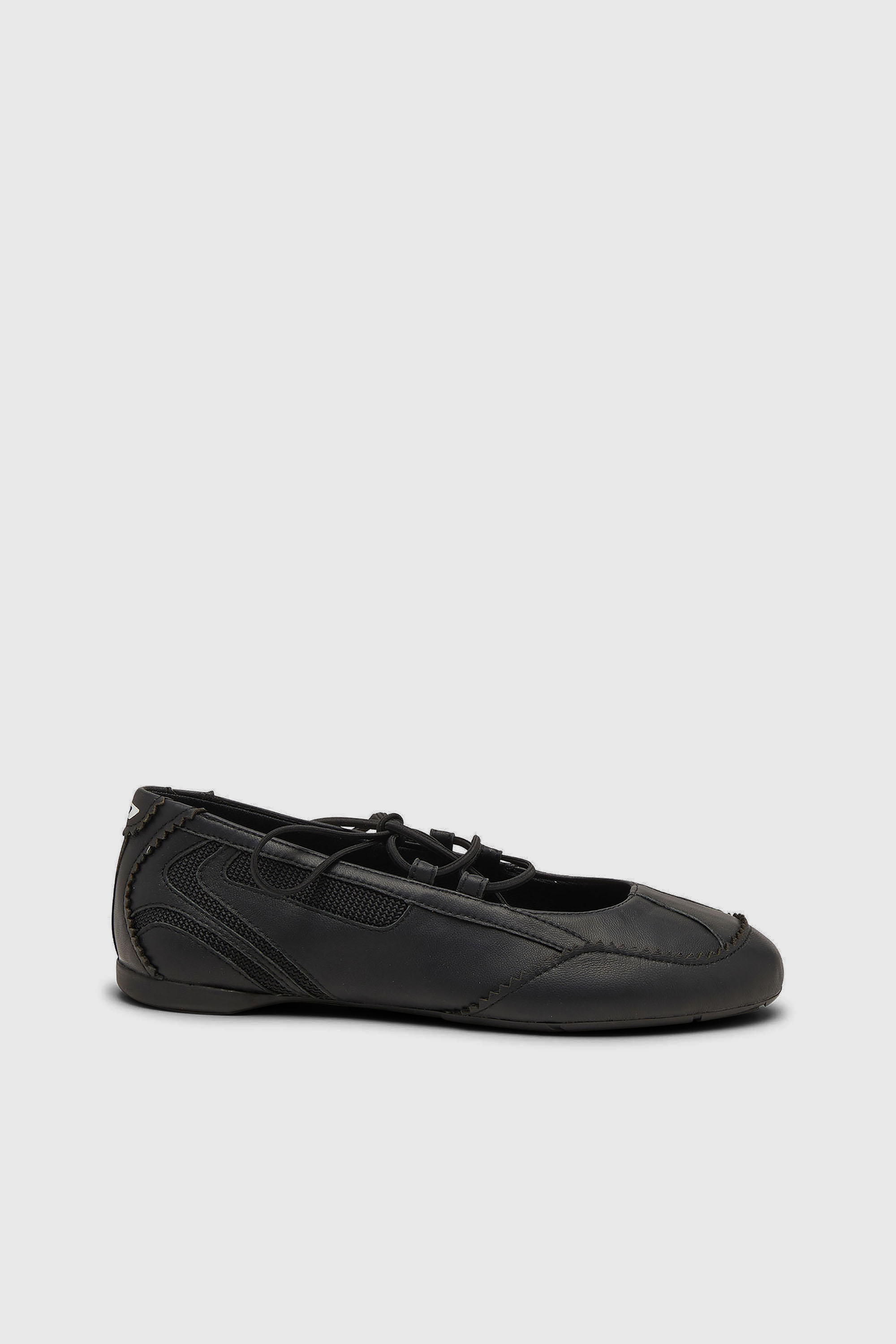 Diesel - D-MILE BALLERINA LACE UP W, Female's レースアップスニーカー in ブラック - 1