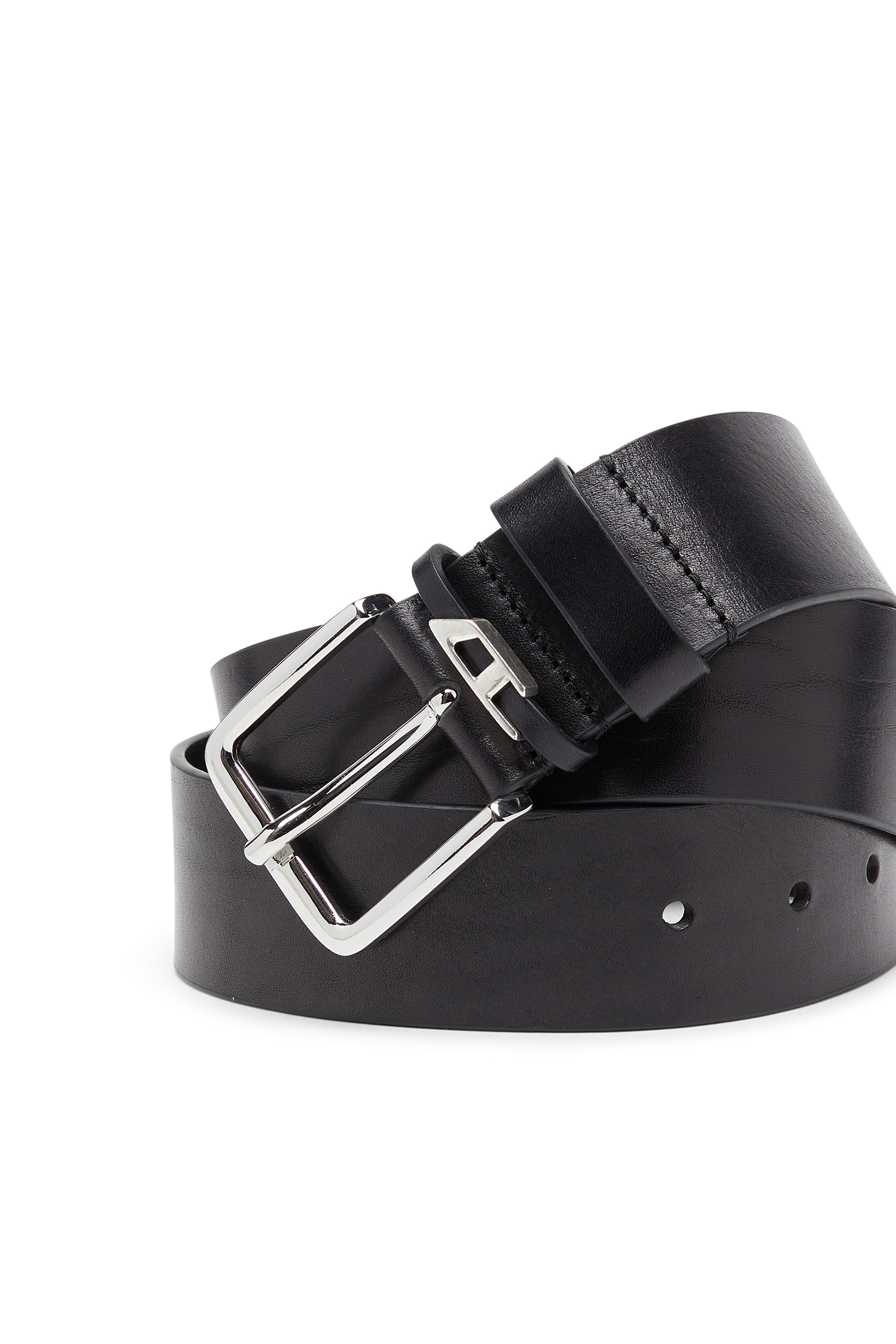 Diesel - B-D LOOP, Male's レザーベルト in ブラック - 3