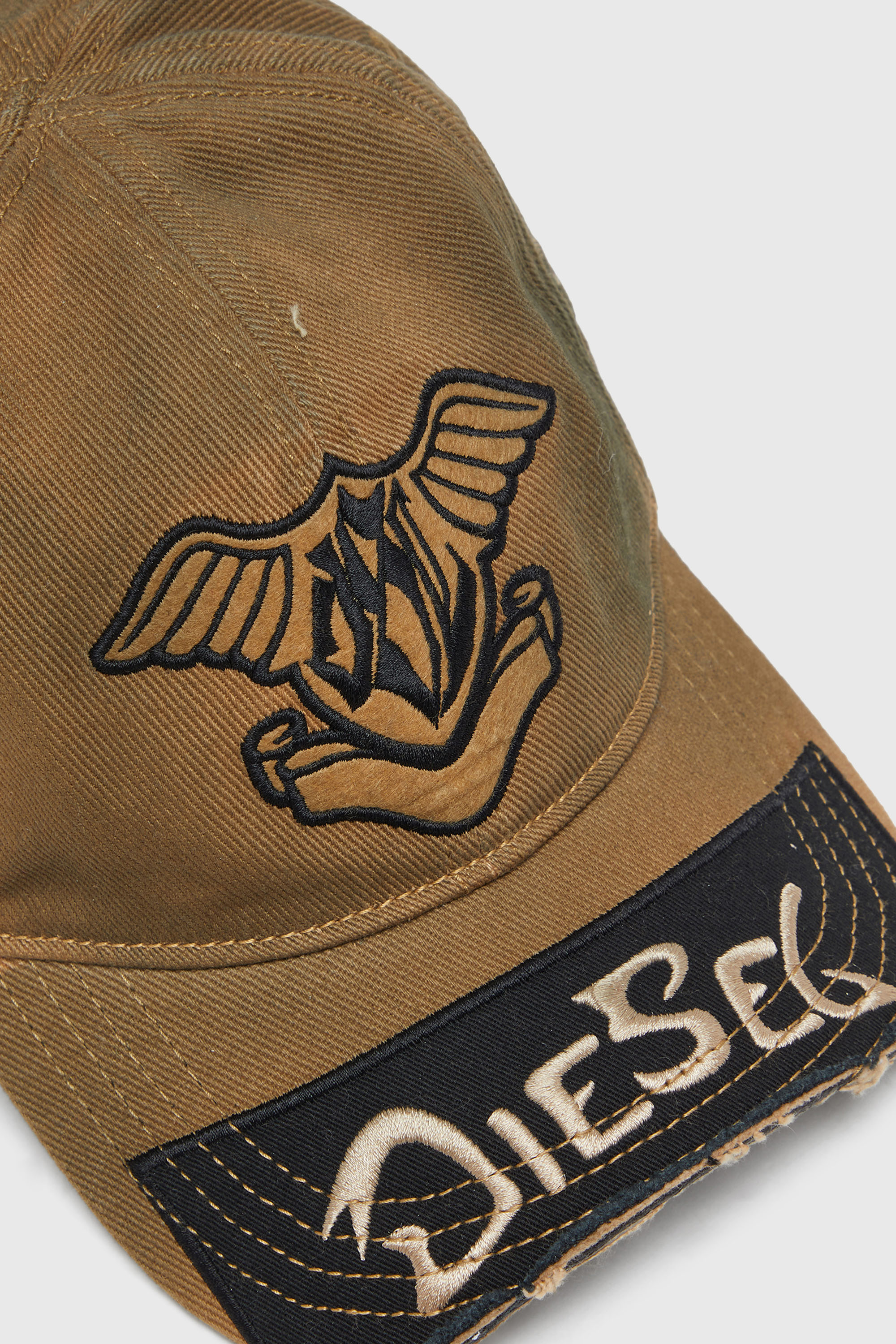 Diesel - C-PATCHY, Male's ベースボールキャップ in ブラウン - 3