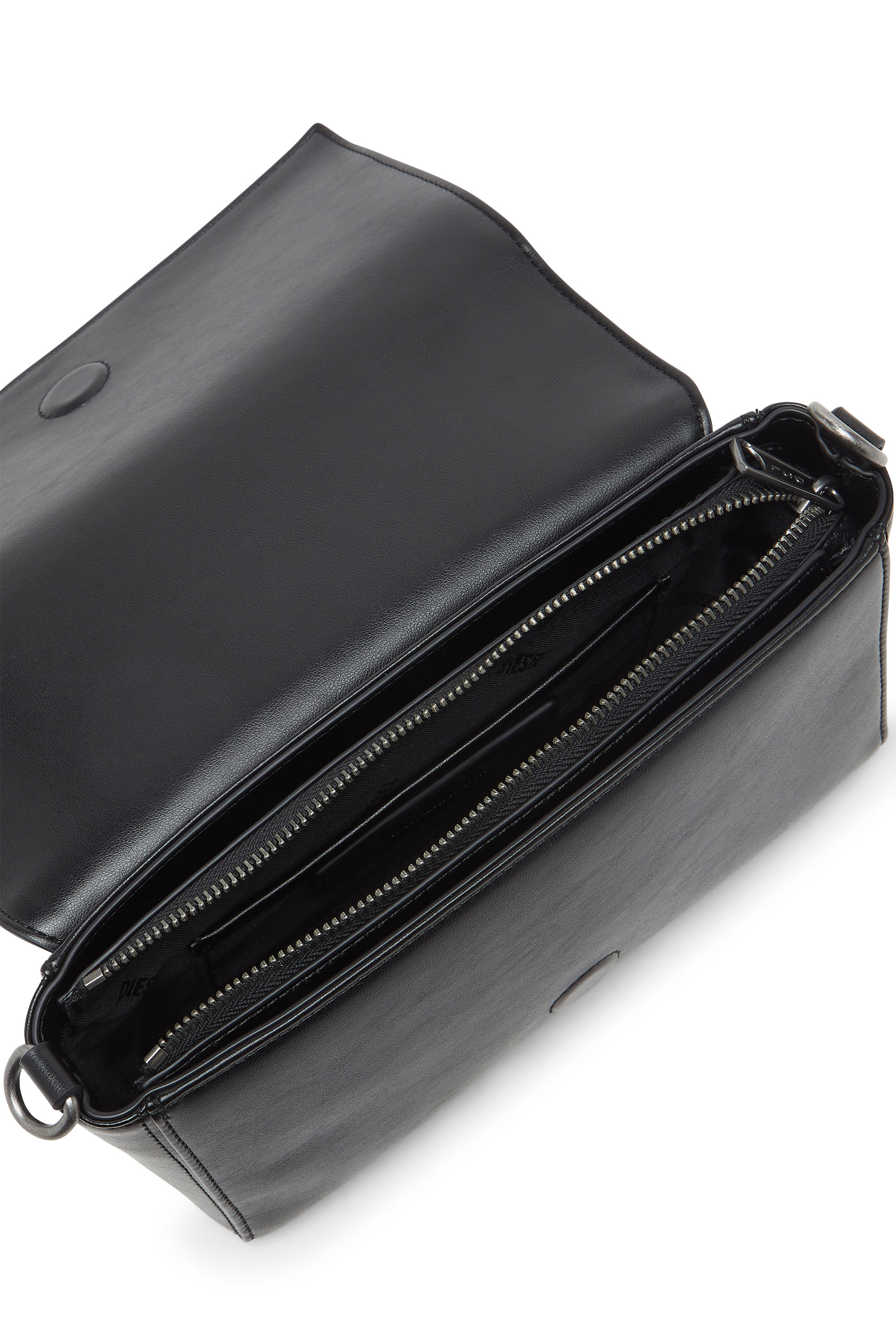 Diesel - DSL 3D CAMERA BAG X, Unisex's Dsl 3D - PU bag with embossed logo in ブラック - 4