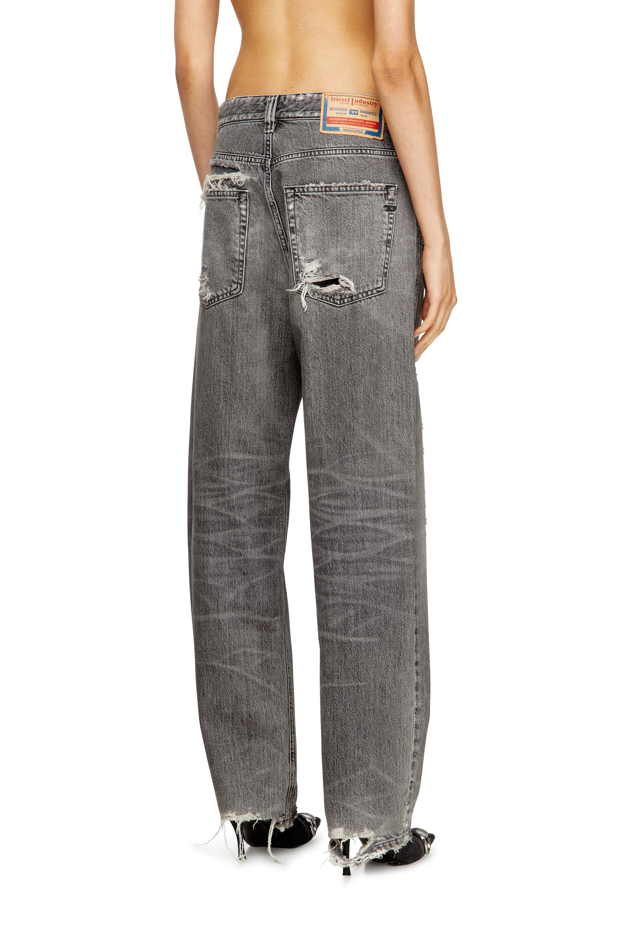 Diesel - Female's Regular Jeans 1988 D-Ark 09M64, グレー - 4