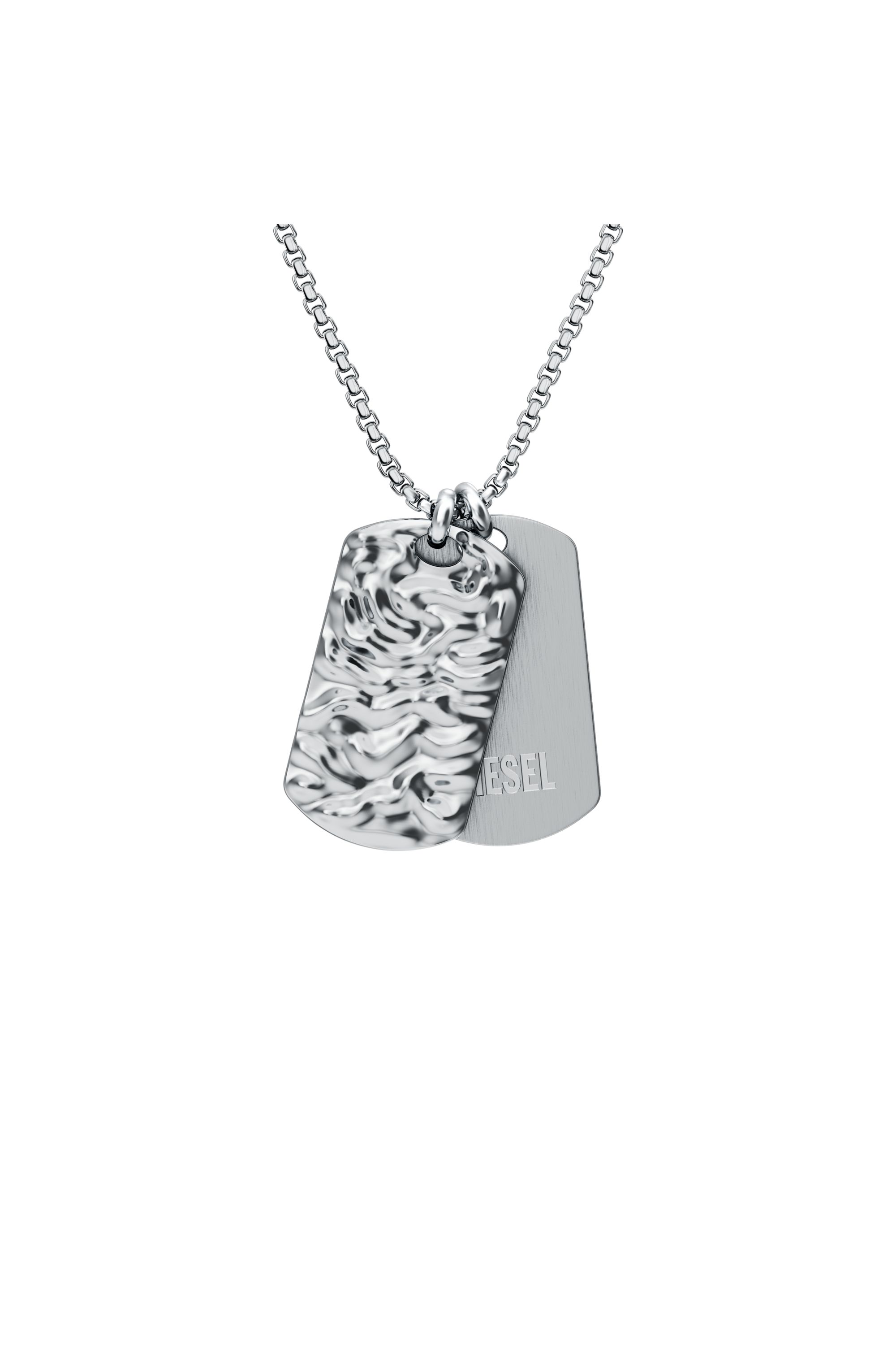 Diesel - DX1735040, Unisex's ネックレス in シルバー - 2