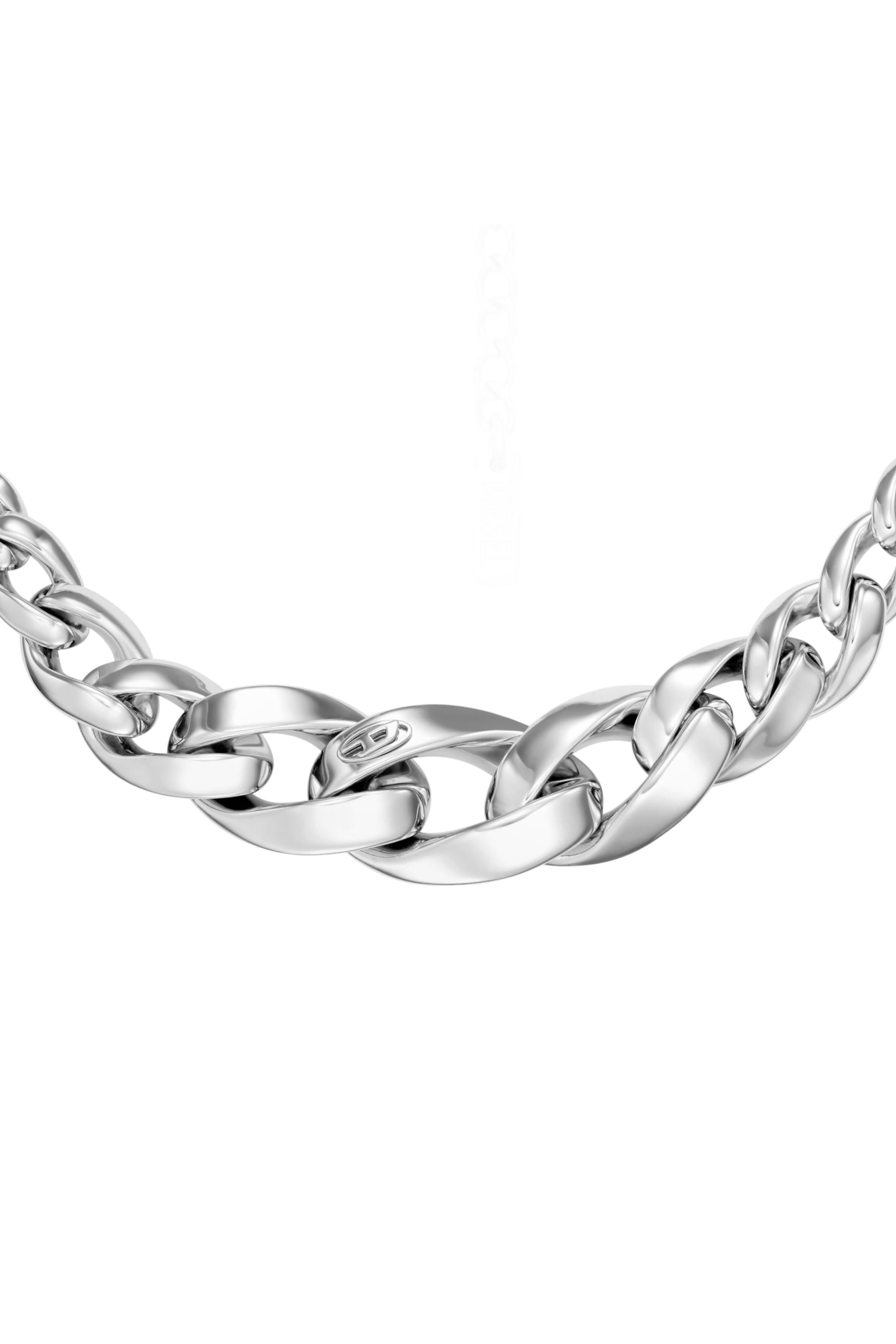 Diesel - DX1720040, Unisex's Stainless Steel Chain Necklace in シルバー - 2