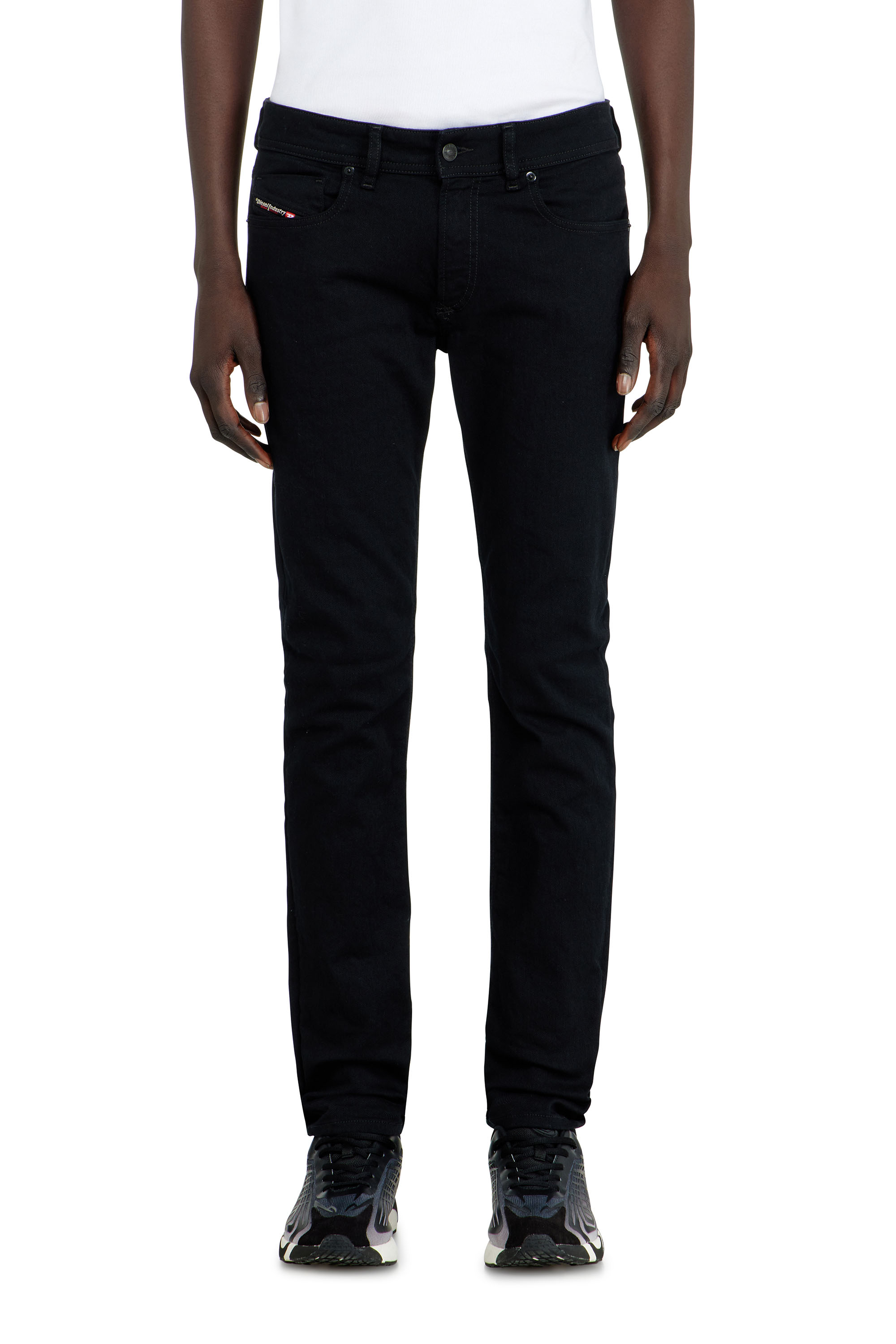 Diesel - Male's Skinny Jeans 1979 Sleenker 09C51, ブラック/ダークグレー - 4