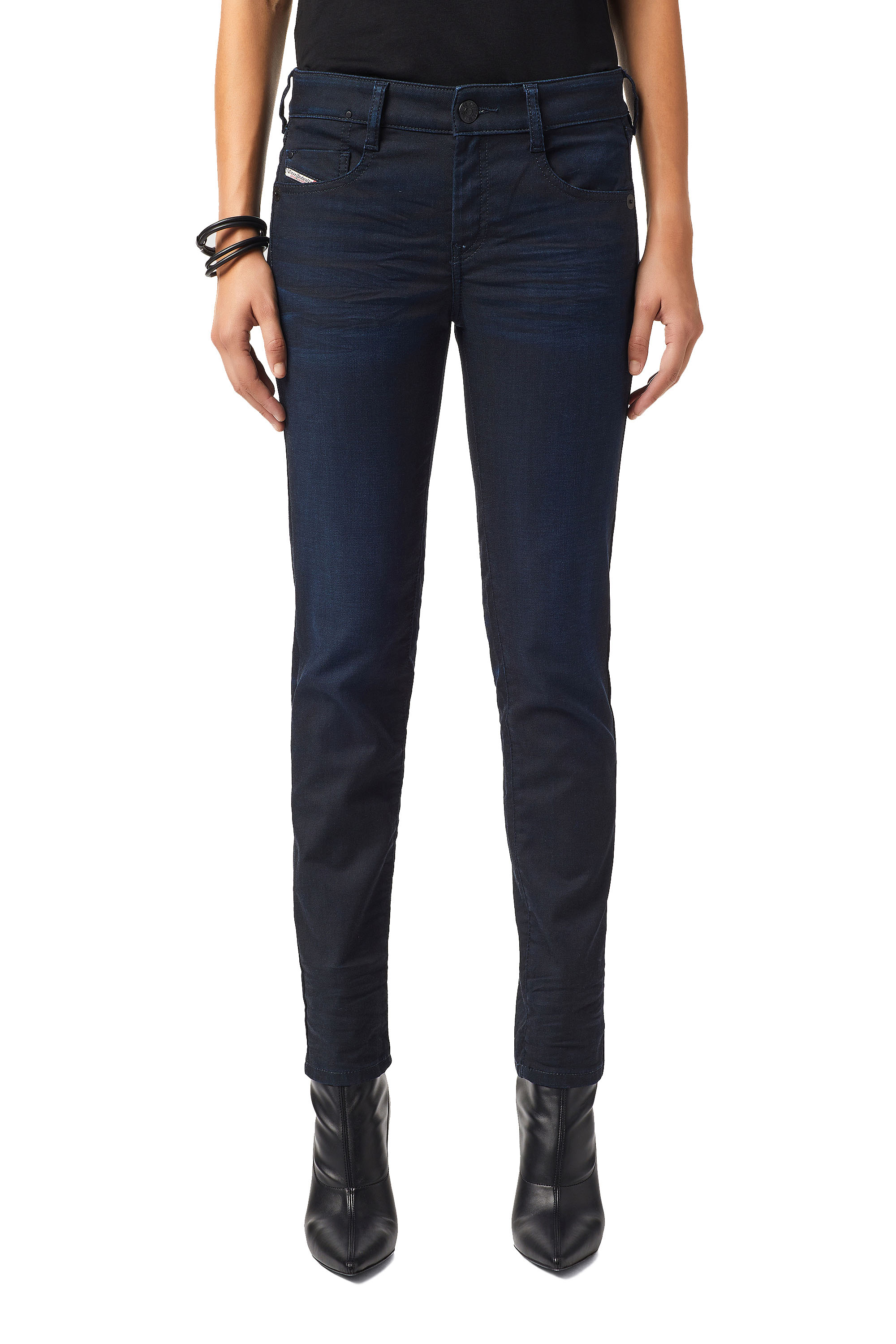 D-Ollies JoggJeans® 069XY Slim, ダークブルー - Jeans