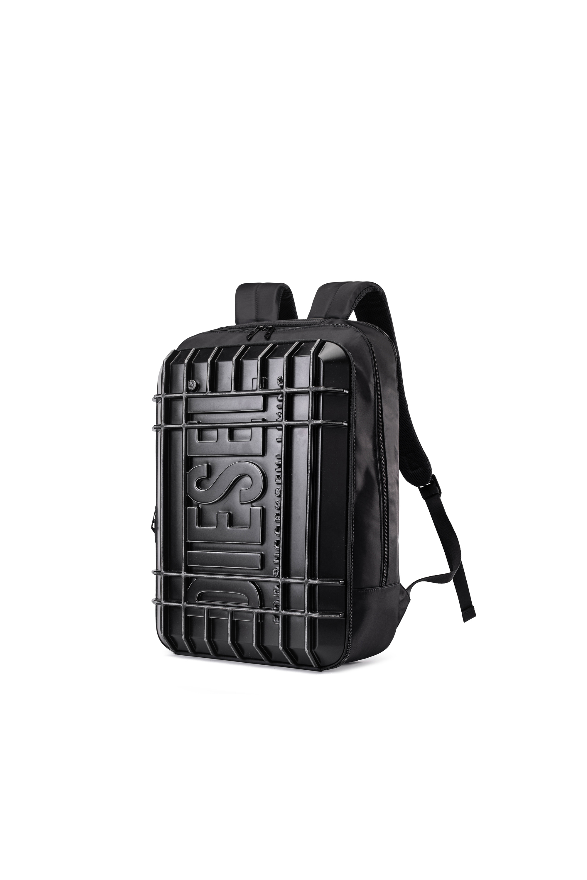 Diesel - DIESEL PC STRONG IMAGE BACKPACK- DSB005, Unisex's Rugged travel backpack in ブラック - 5