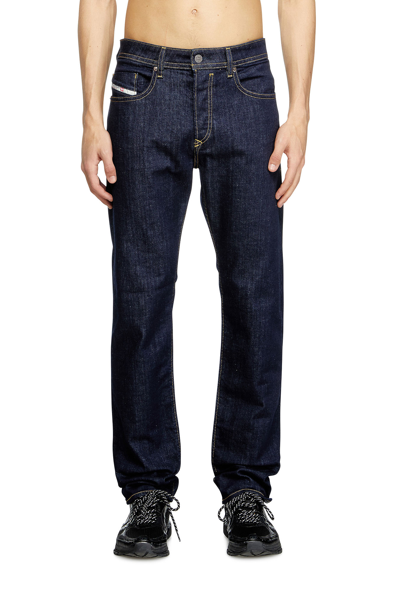 Diesel relaxed jeans d-touch サイズ30 ブラック Men's Relaxed Jeans | Black/Dark grey | Diesel D-Touch