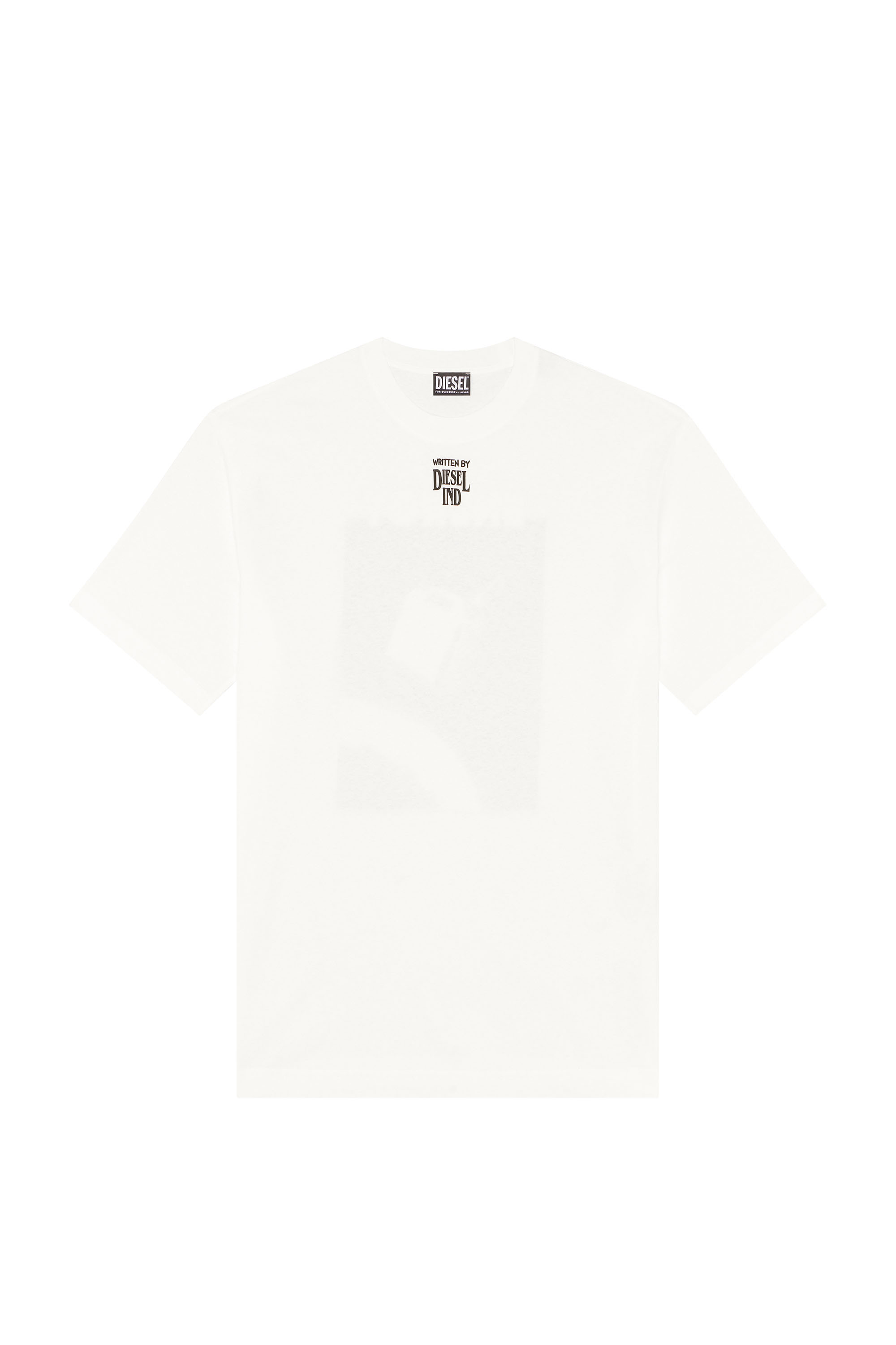 DIESEL メッシュディテール オーバーサイズTシャツ ディーゼル