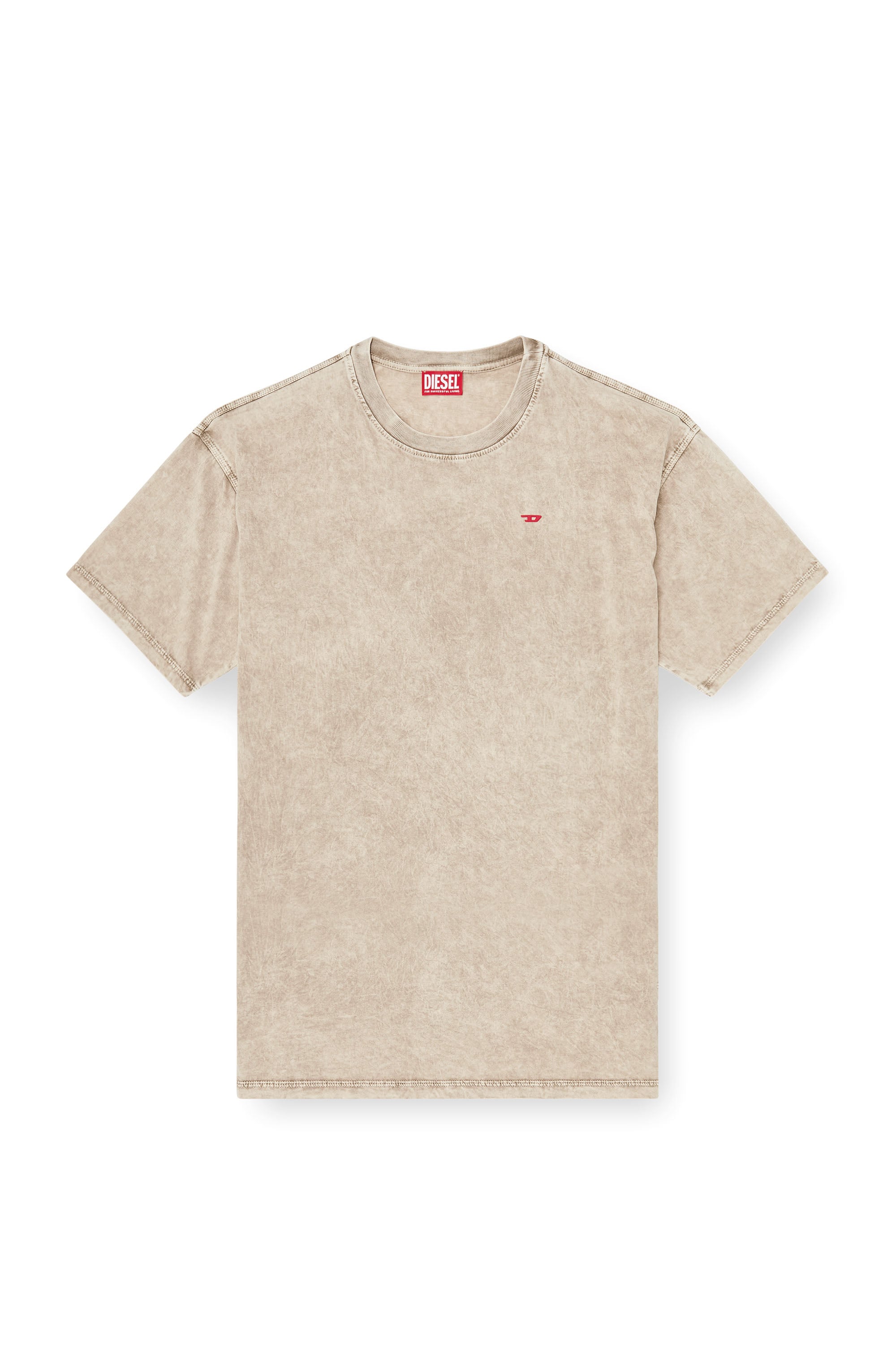 Diesel - T-BOXT-AA14, Male's Tシャツ in ベージュ - 3