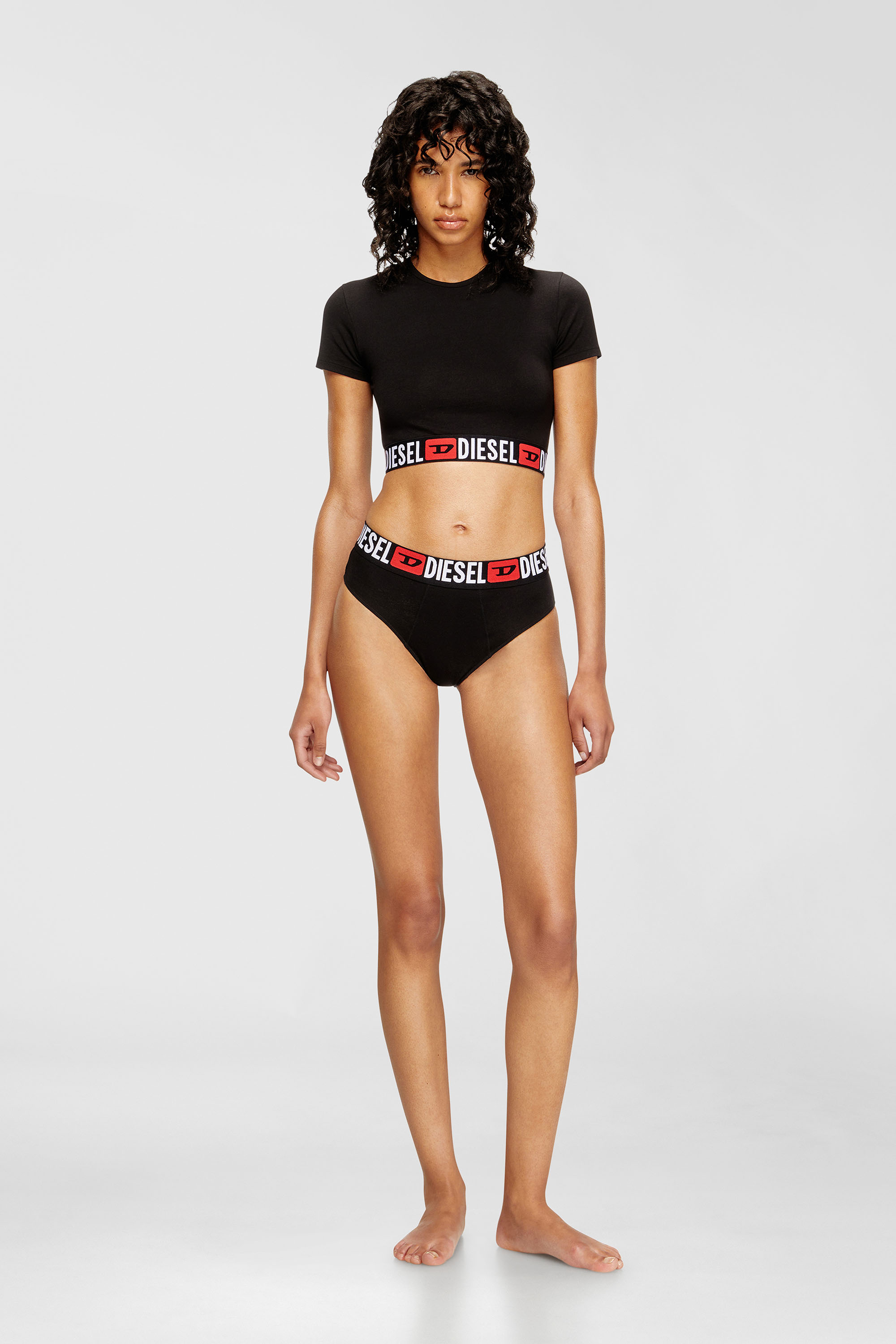 Diesel - IRMA-D-CORE, Female's Tシャツ in ブラック - 2