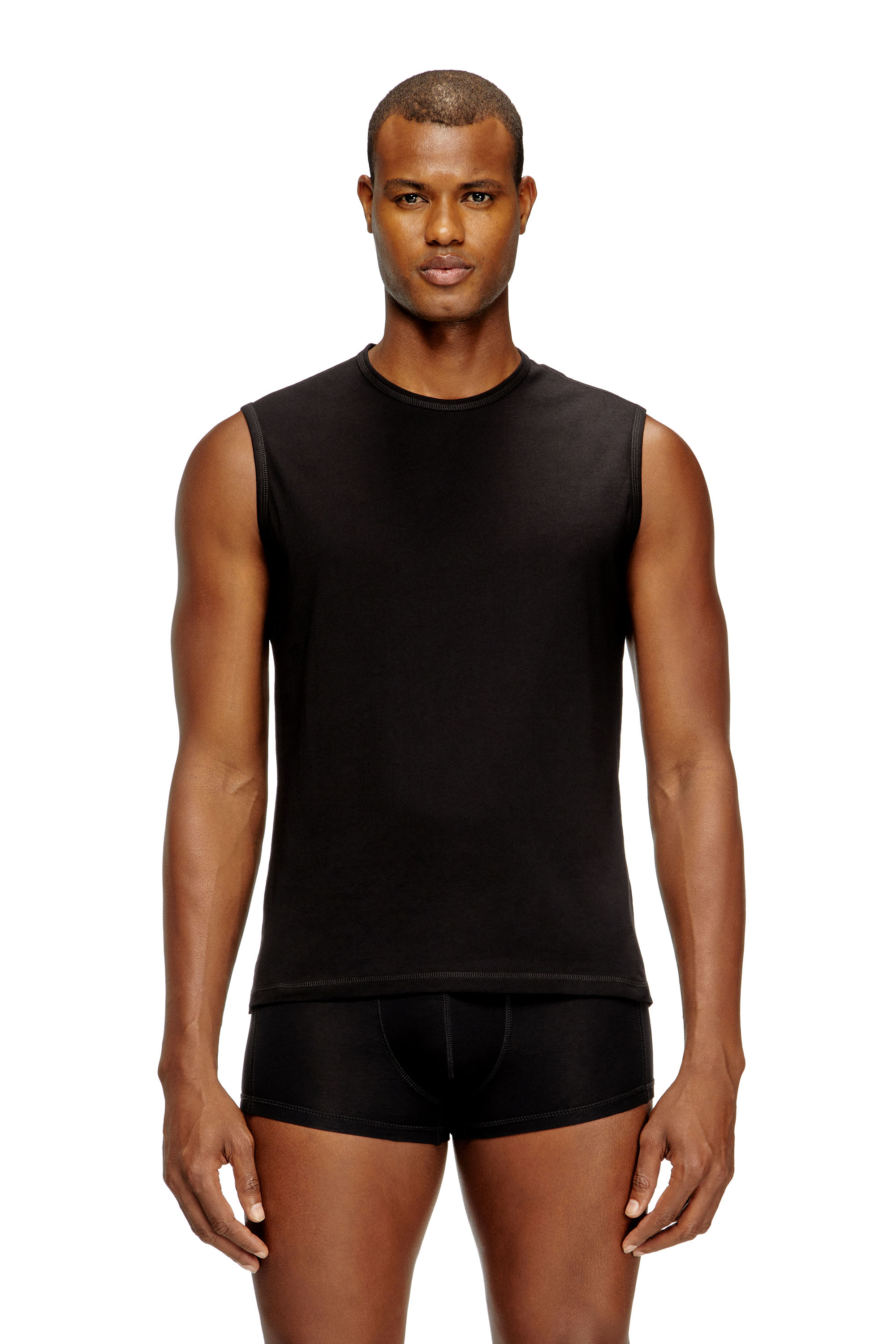 Diesel - TOM-UTLT-2PACK, Male's タンクトップ 2枚パック in ブラック - 2