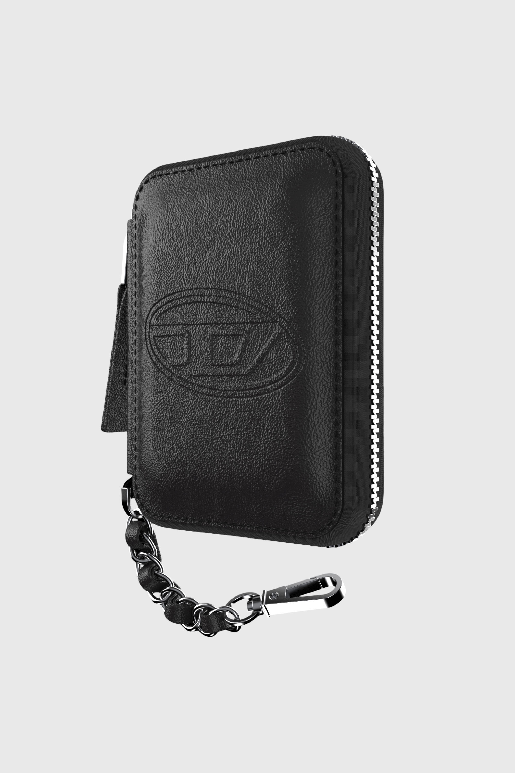 Diesel - 60667 UNIVERSAL POUCH, Unisex's Oval D MagSafe pouch in ブラック - 3