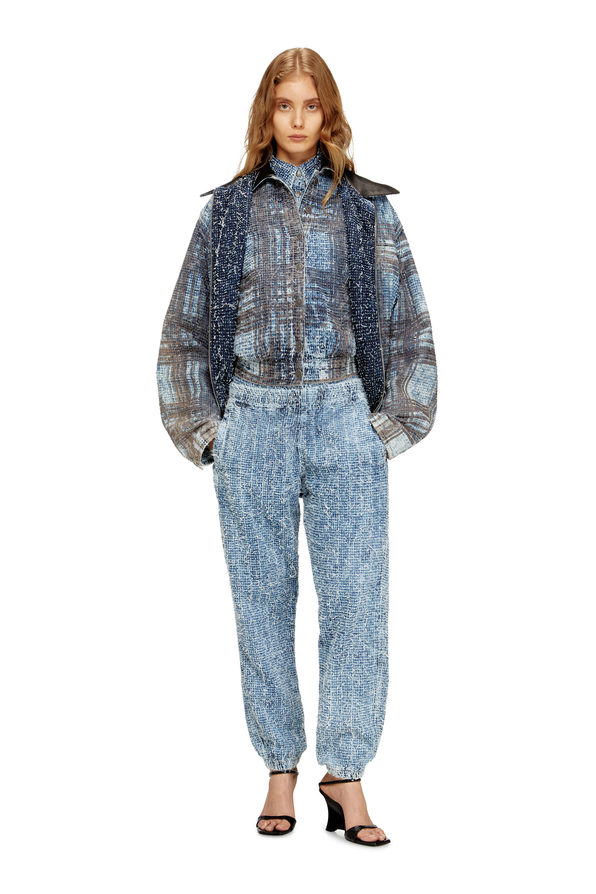 Diesel - Unisex's Slim Jeans D-Labb 0ADCI, ライトブルー - 7