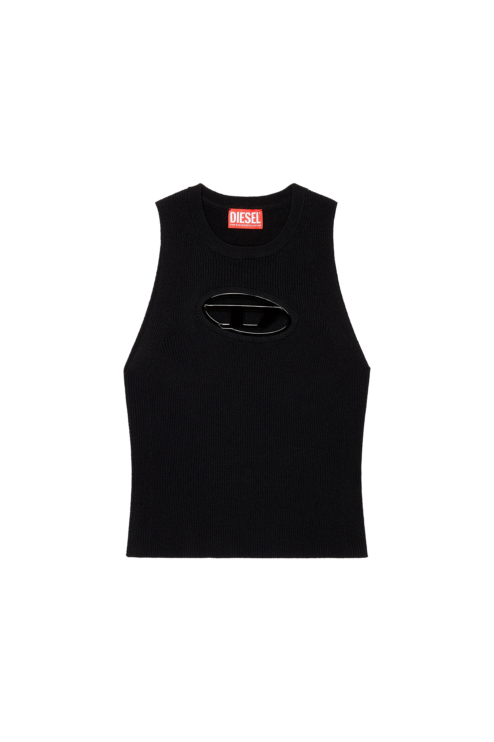 Diesel - M-ONERVA-TOP, Female's ニット in ブラック - 3