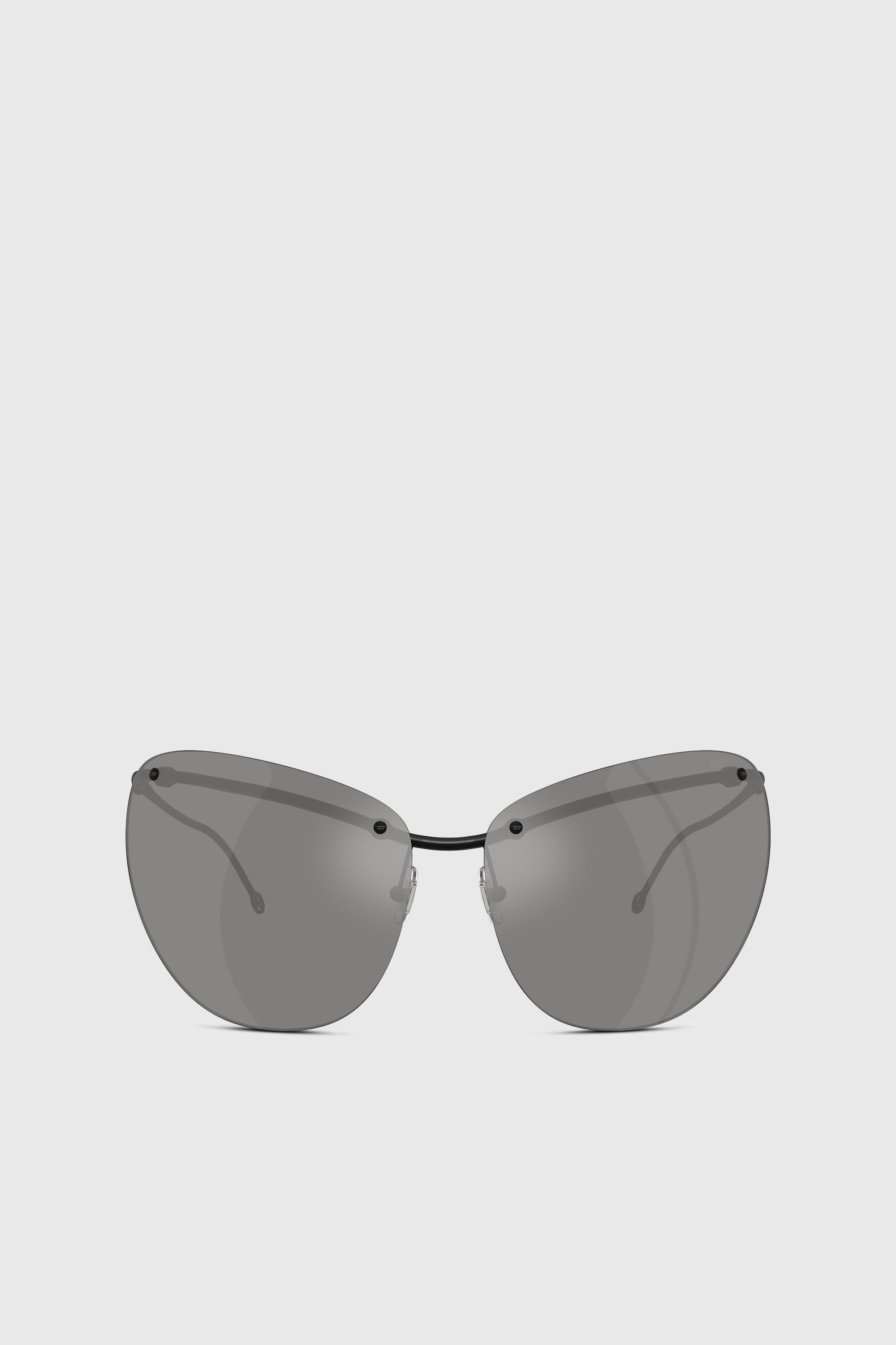 Diesel - 0DL1007, Unisex's Wraparound shape sunglasses in グレー - 2