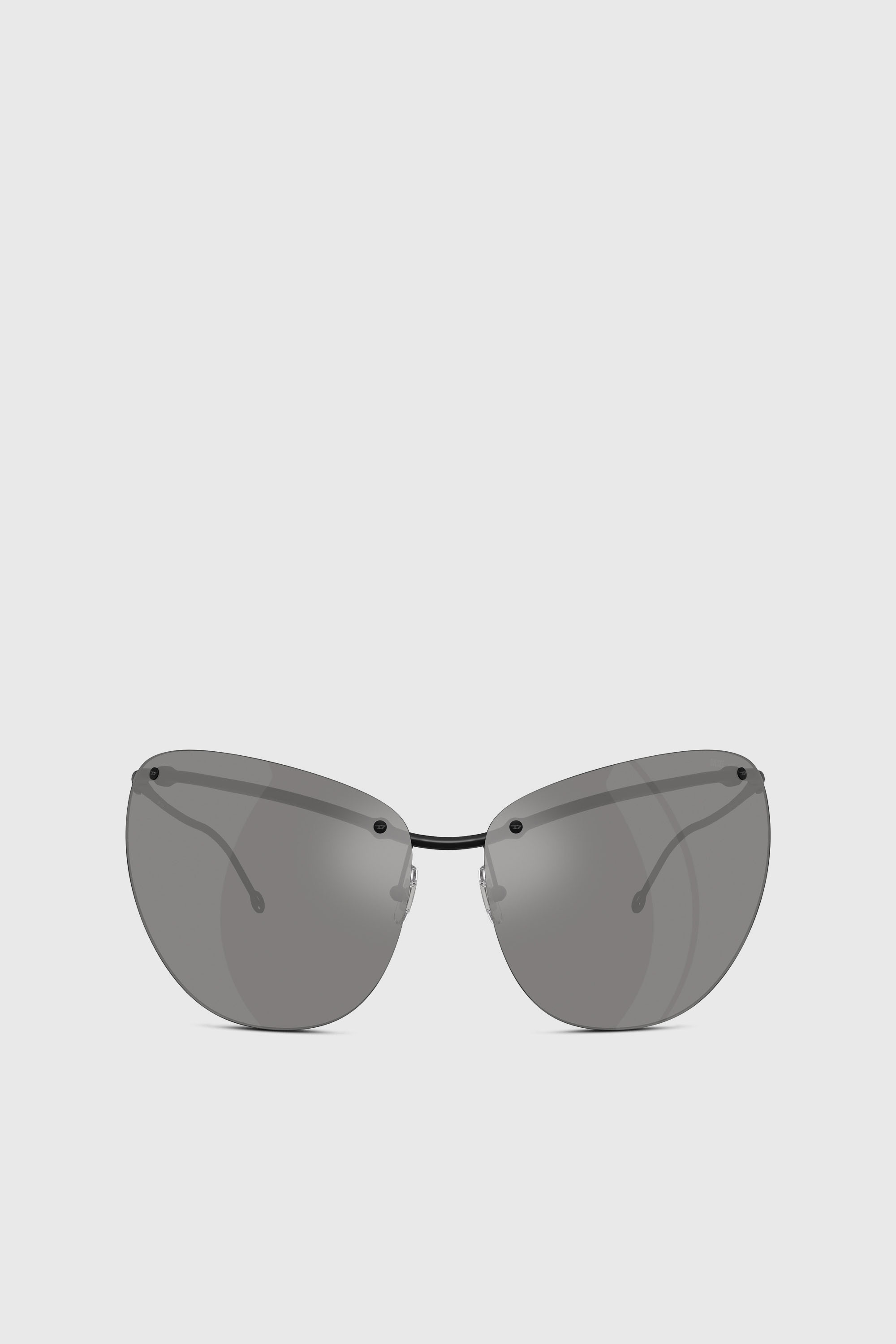 Diesel - 0DL1007, Unisex's Wraparound shape sunglasses in グレー - 1