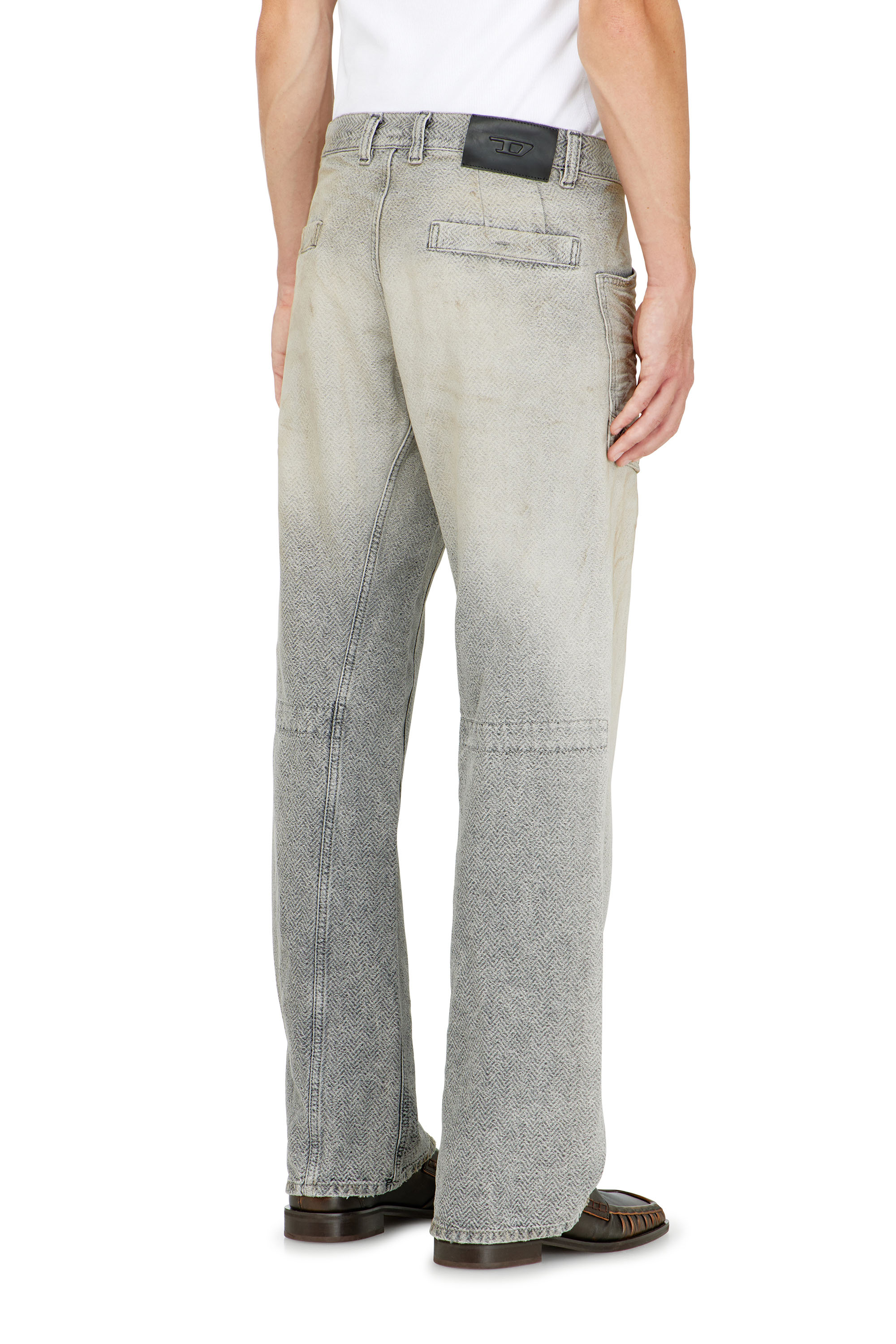 Diesel - Male's Relaxed Jeans D-Zeta 09Q11, グレー - 6