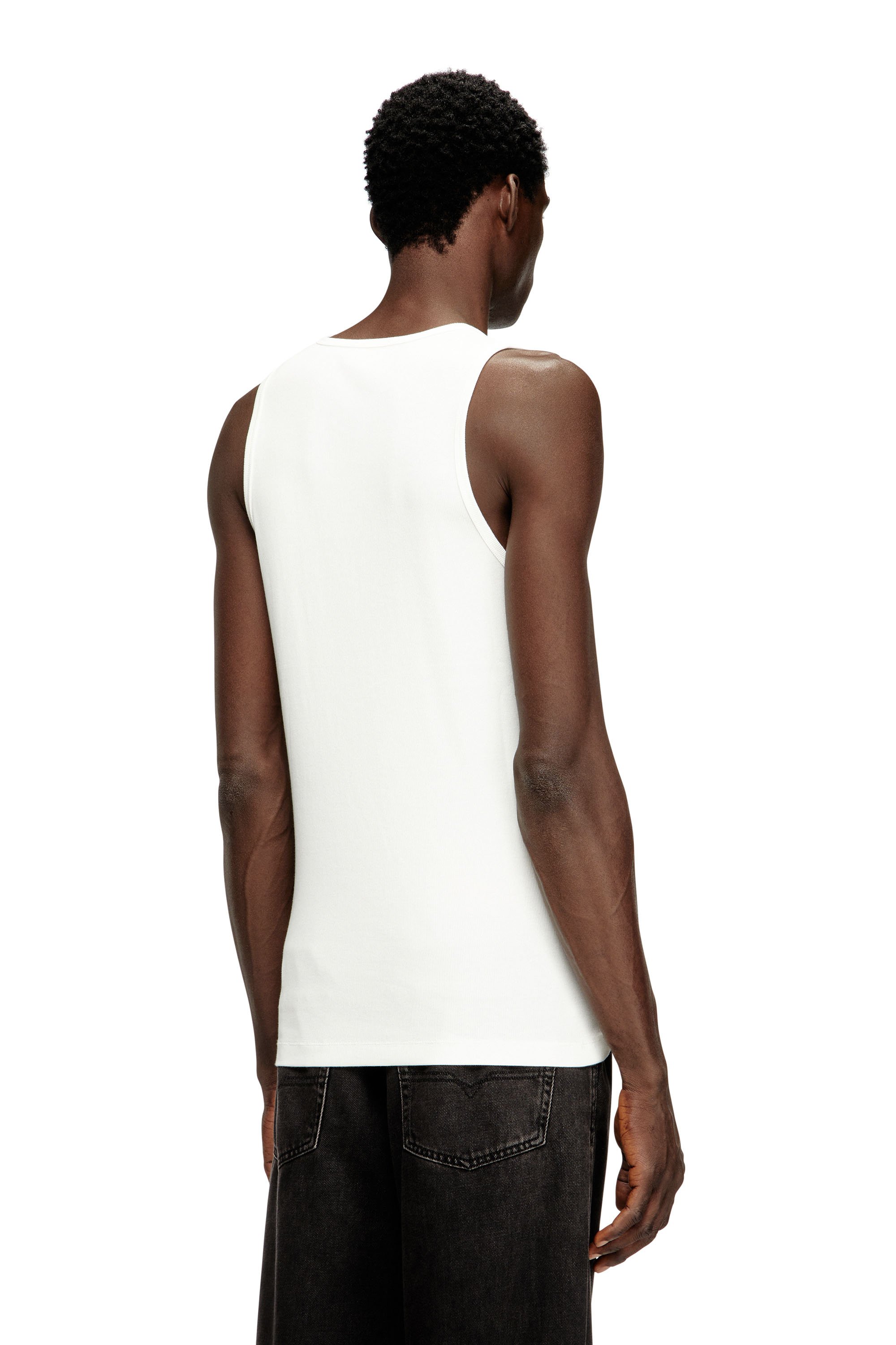 Diesel - T-LIFTY-IOD, Male's タンクトップ in ホワイト - 4