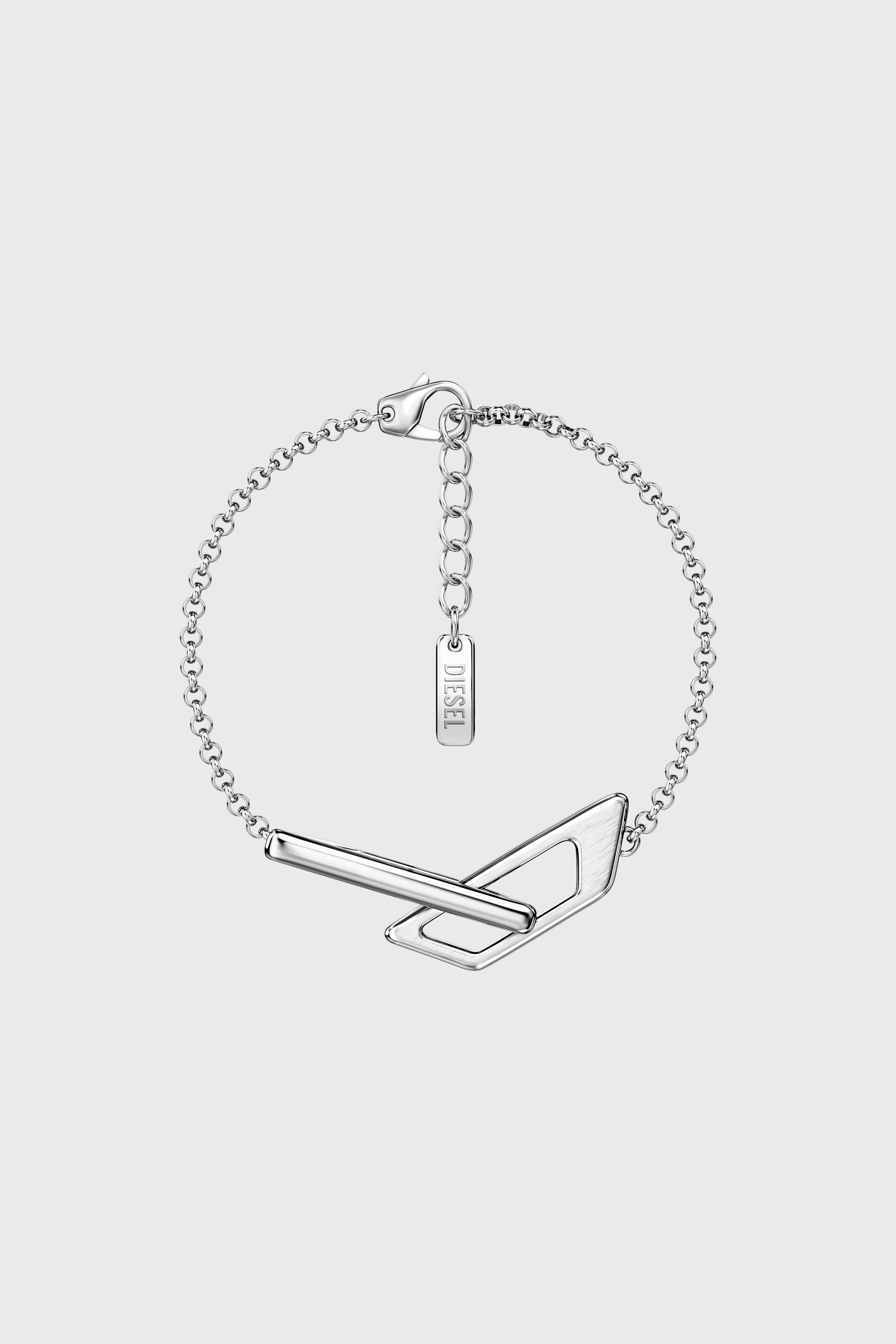 Diesel - DX1726040, Unisex's ブレスレット in シルバー - 1