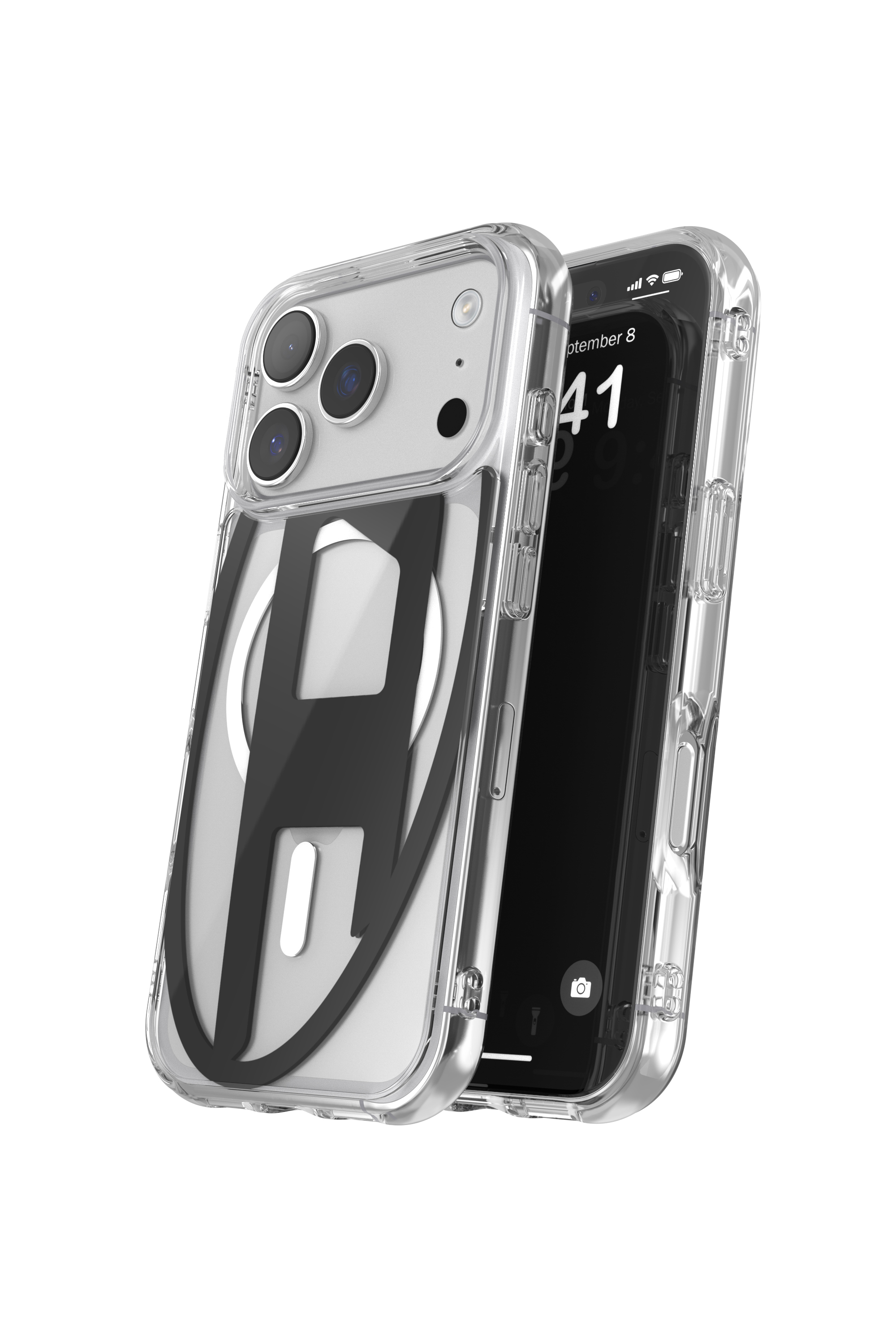 Diesel - 60417 AOP CASE, Unisex's IPHONE 17 PRO in ブラック - 3