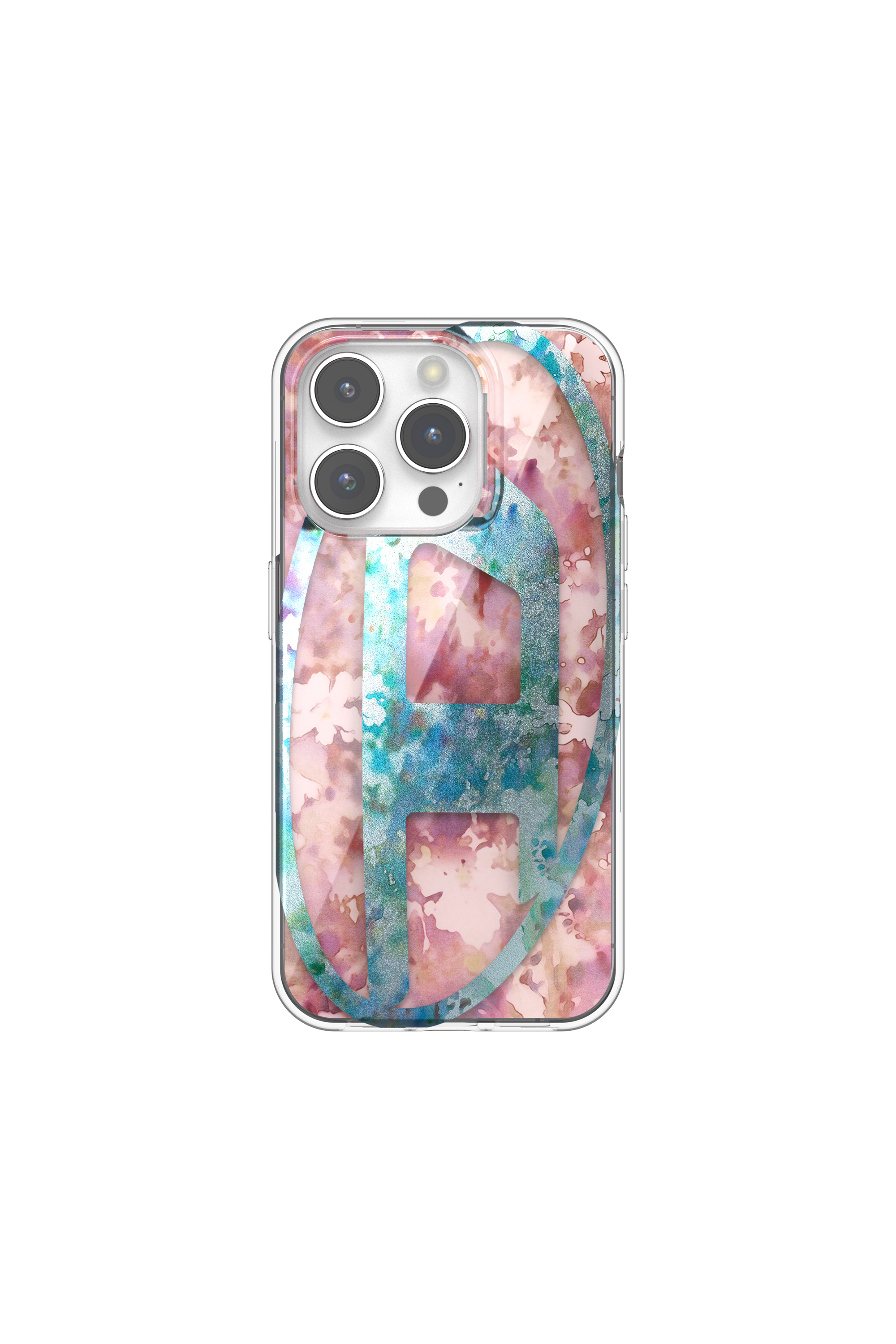 Diesel - 60060 AOP CASE, Unisex's iPhone 15 Pro in ブルー/ピンク - 2