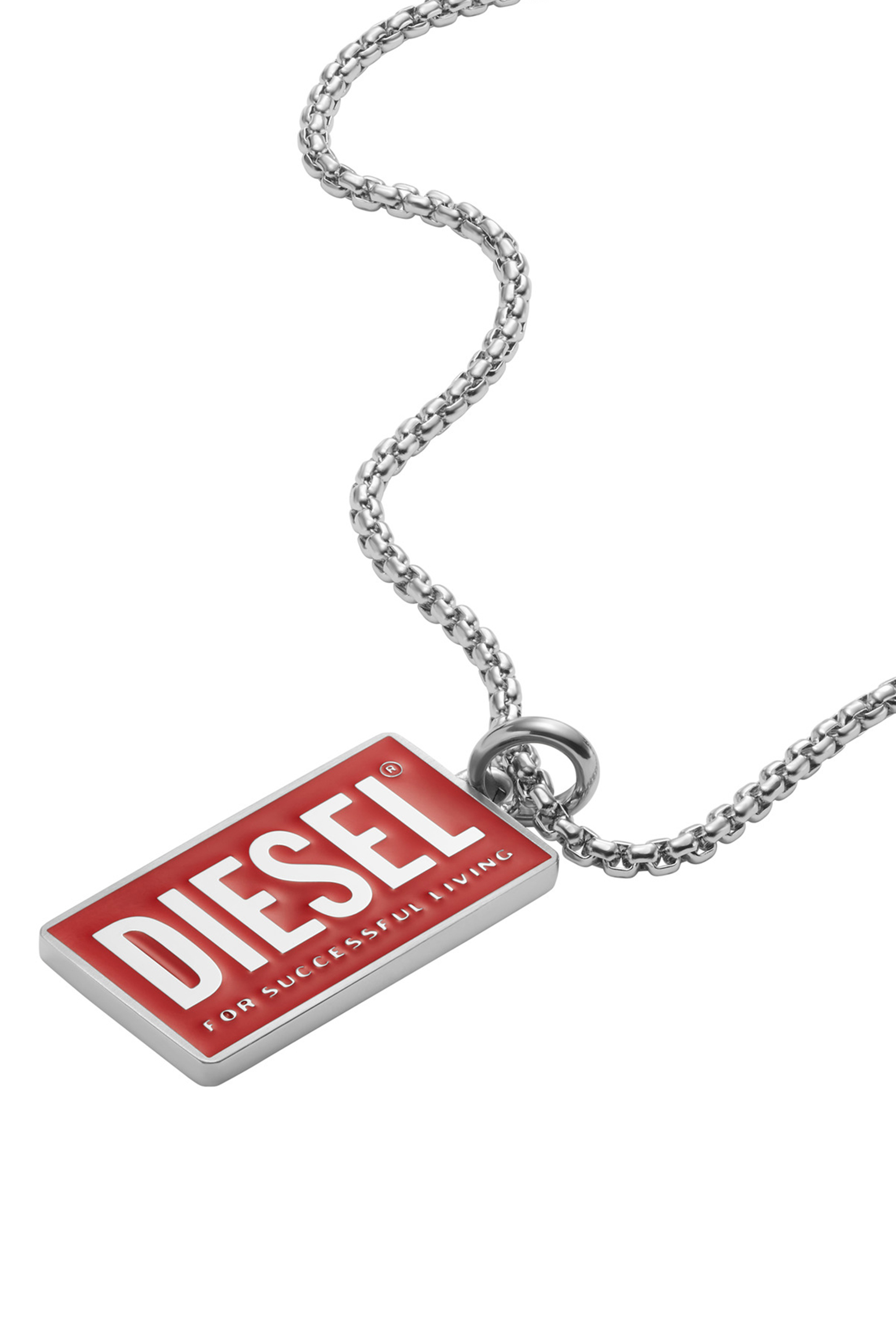 Diesel - DX1368, Unisex's ジュエリー ネックレス in レッド - 1