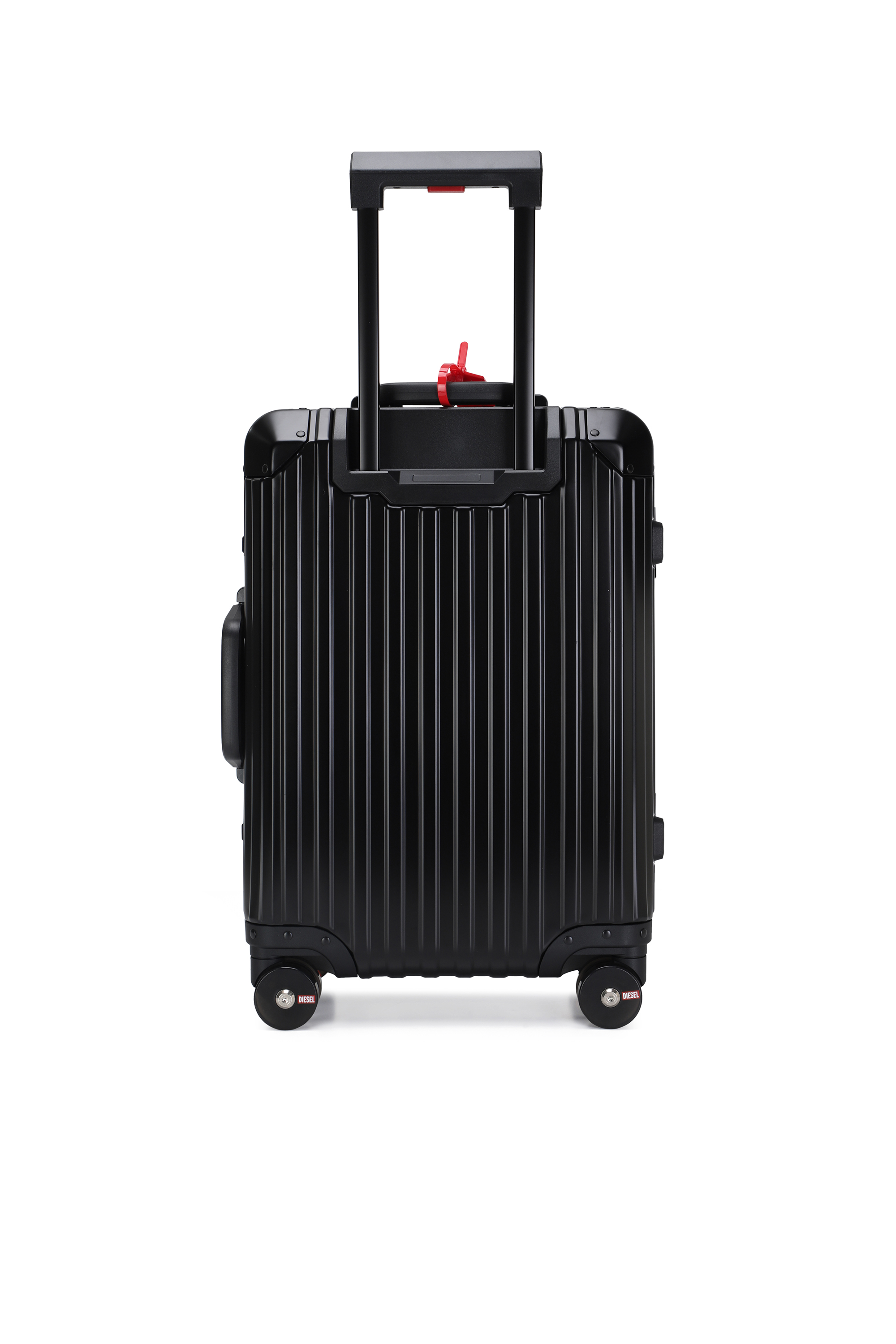 Diesel - DIESEL ALUMINUM TROLLEY- DSL002, Unisex's Aluminum Carry-On Luggage 20" in ブラック - 2