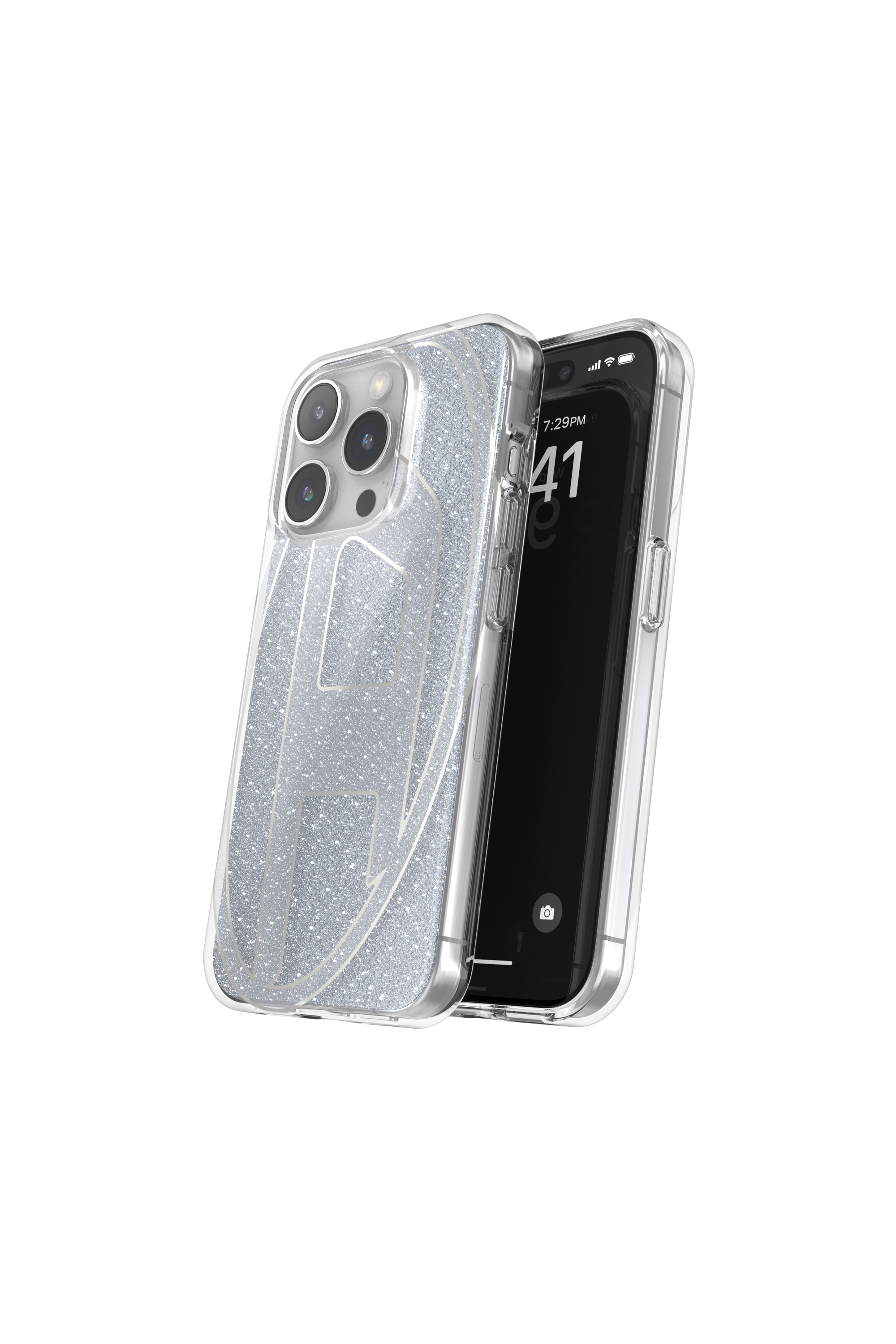 Diesel - 60032 AOP CASE, Unisex's iPhone 15 Pro in シルバー - 3