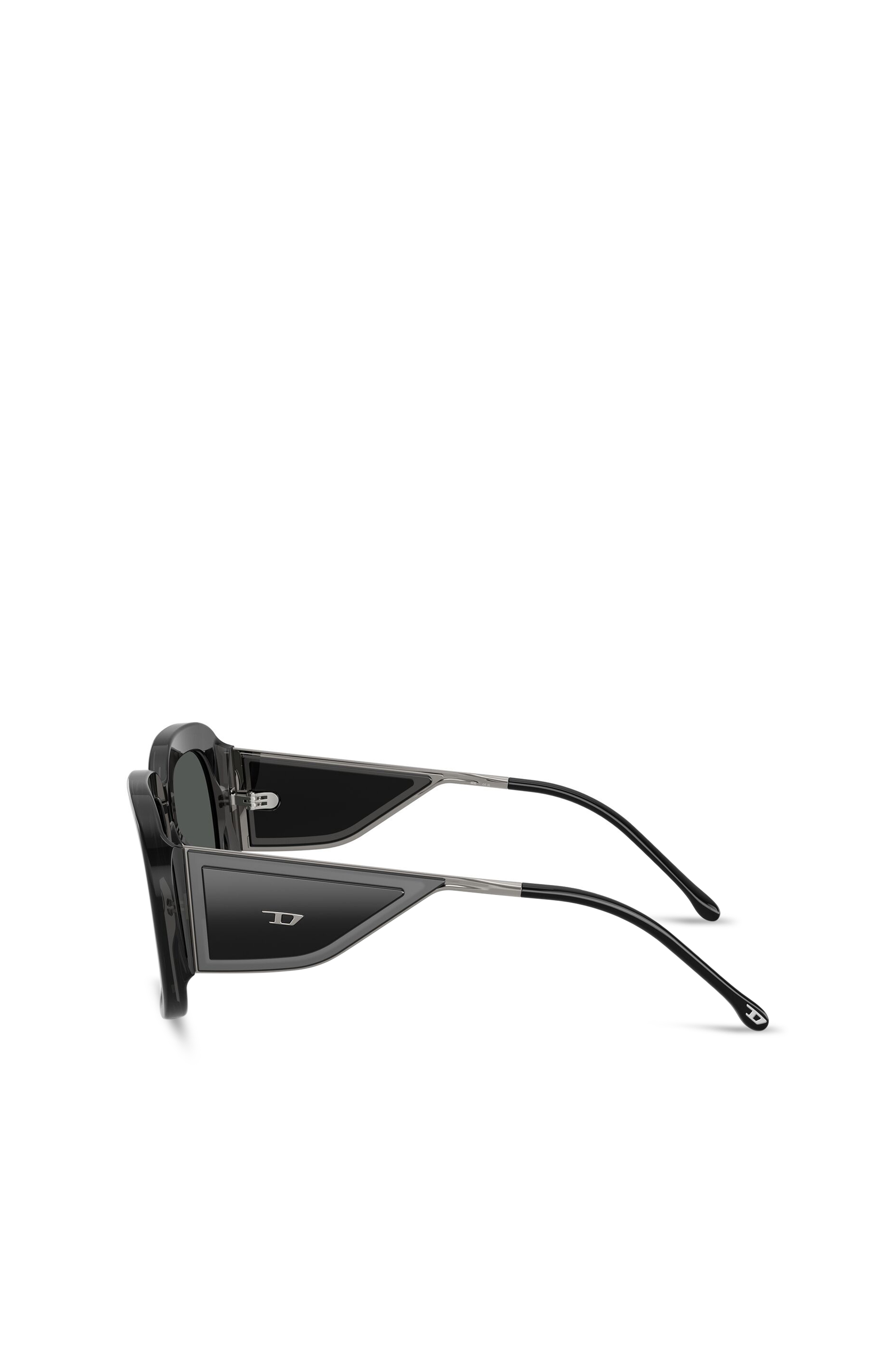 Diesel - 0DL2015U, Unisex's Square sunglasses in ブラック - 5