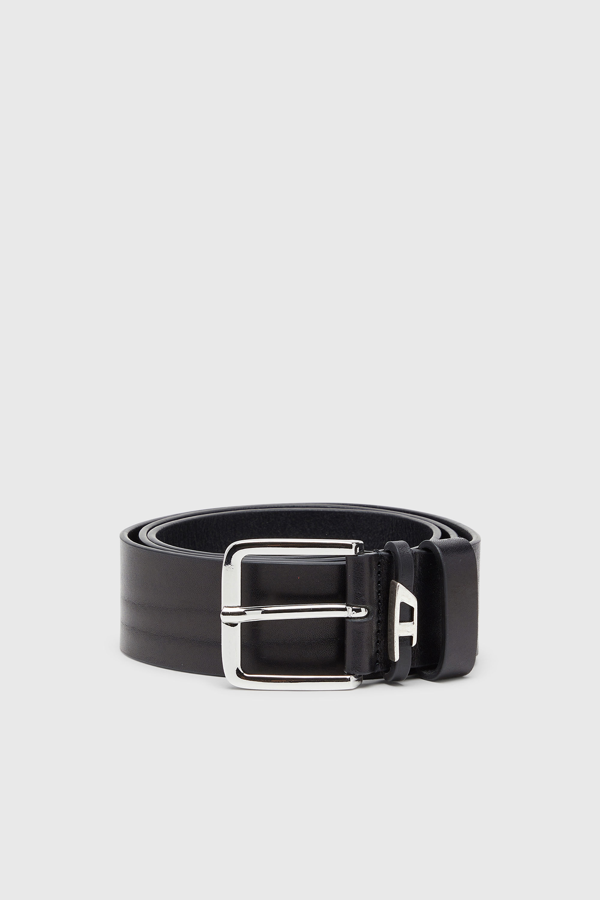 Diesel - B-D LOOP, Male's レザーベルト in ブラック - 1