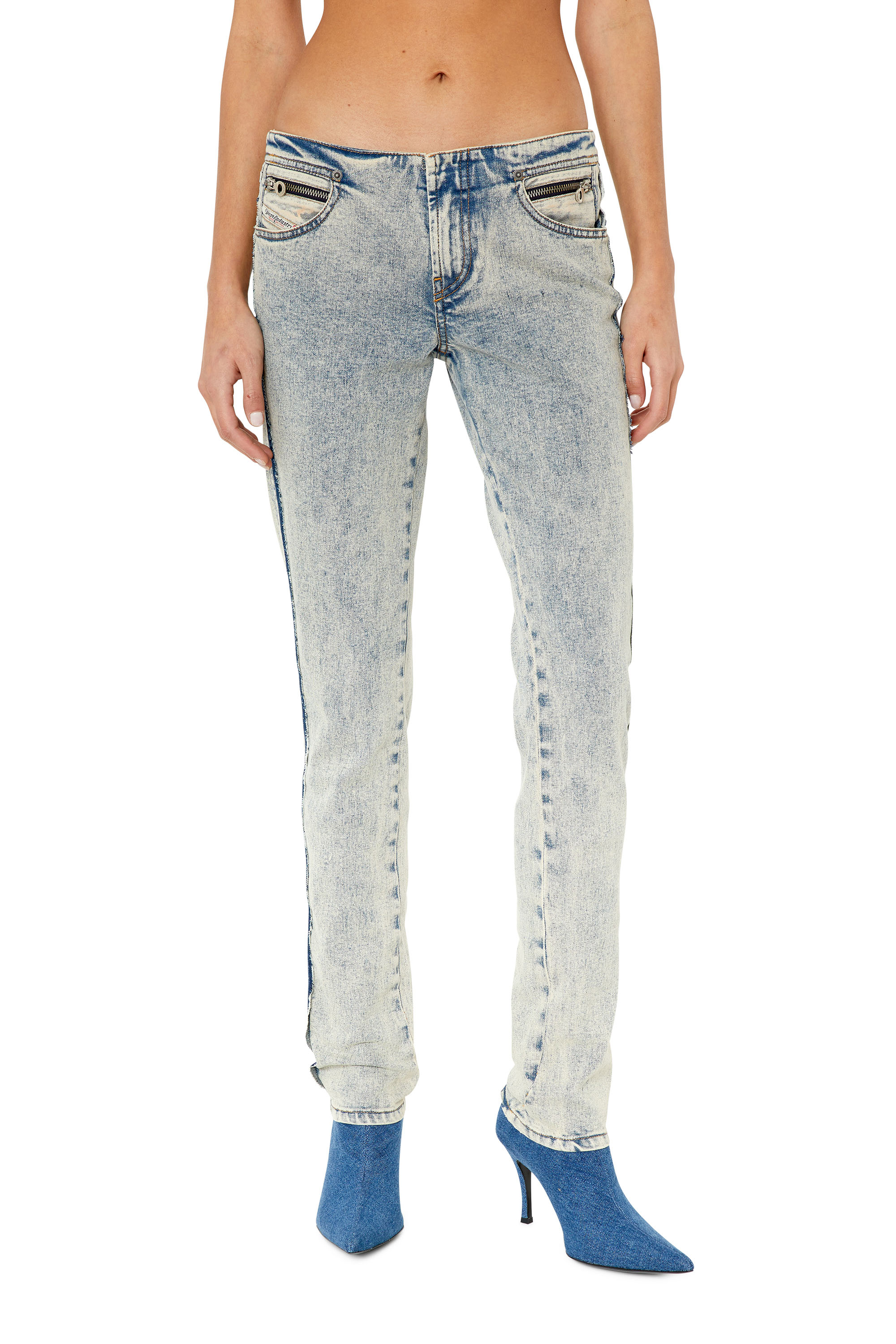 Diesel - Skinny Jeans D-Tail 09F12, ミディアムブルー - Image 1