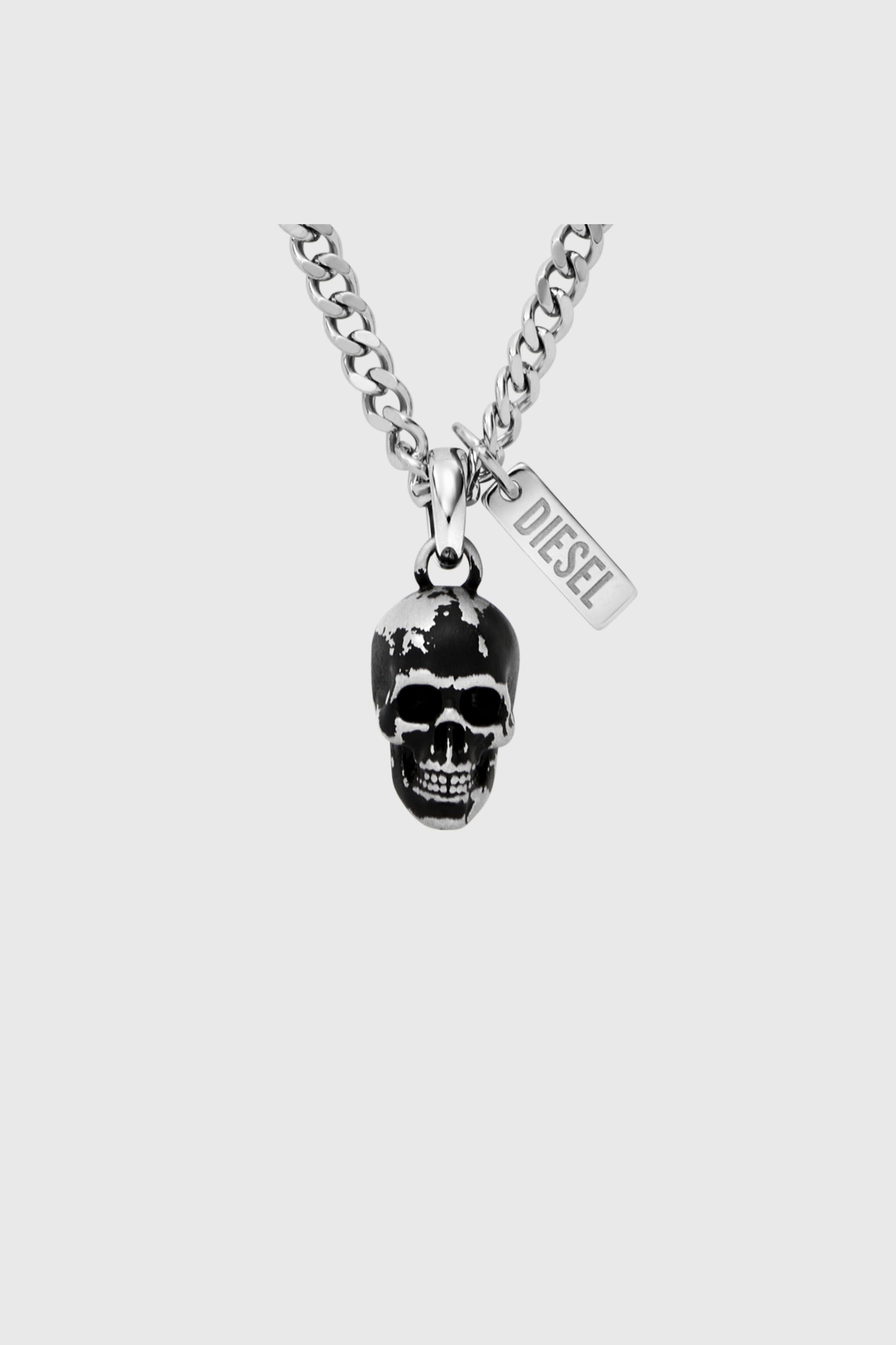 DX1581040 JEWEL ネックレス｜シルバー｜ウィメンズ｜DIESEL