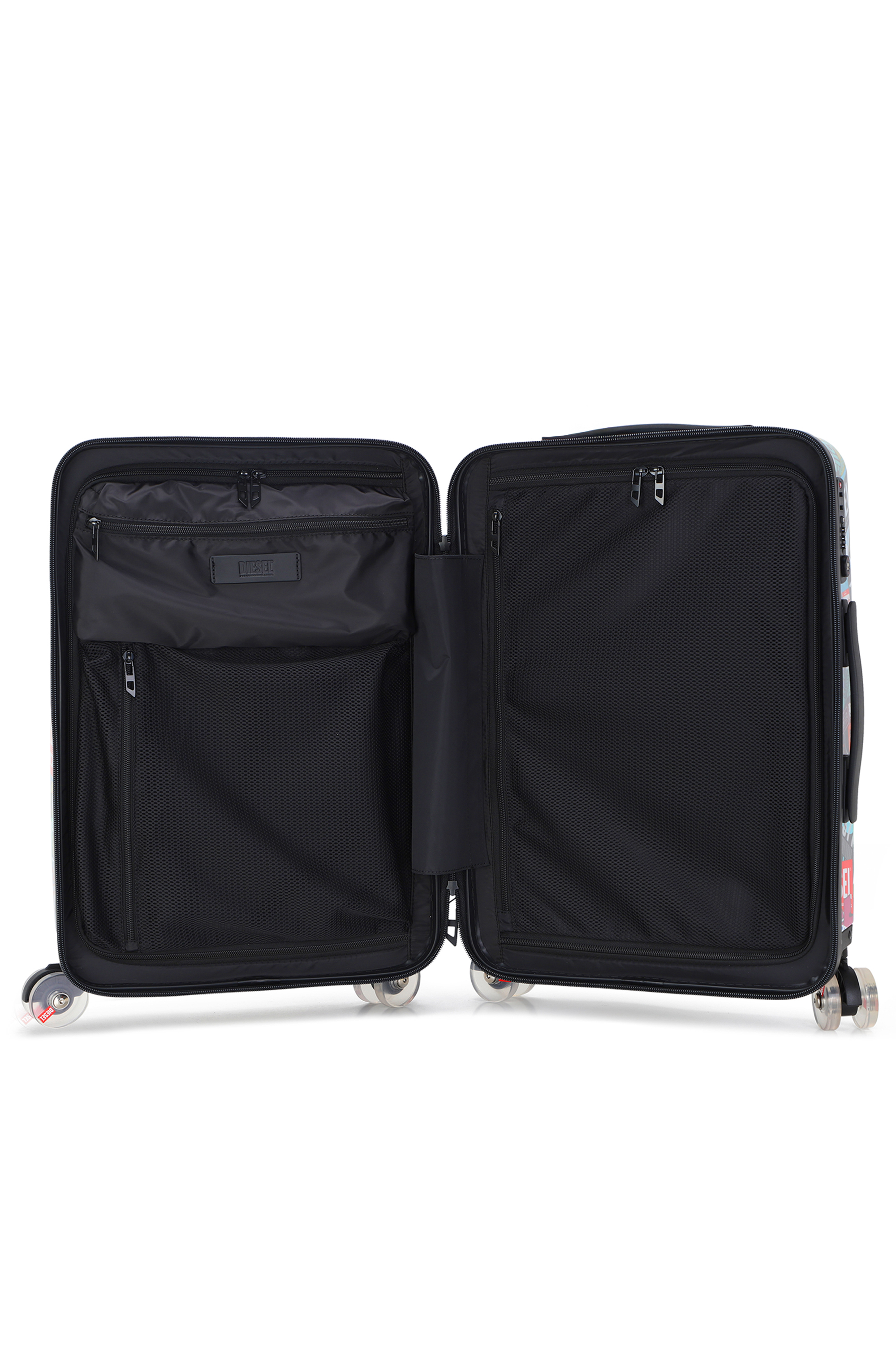 Diesel - DIESEL PC PRINTED TROLLEY-STICKERS- DSL0, Unisex's Sticker style suitcase size S in マルチカラー - 4