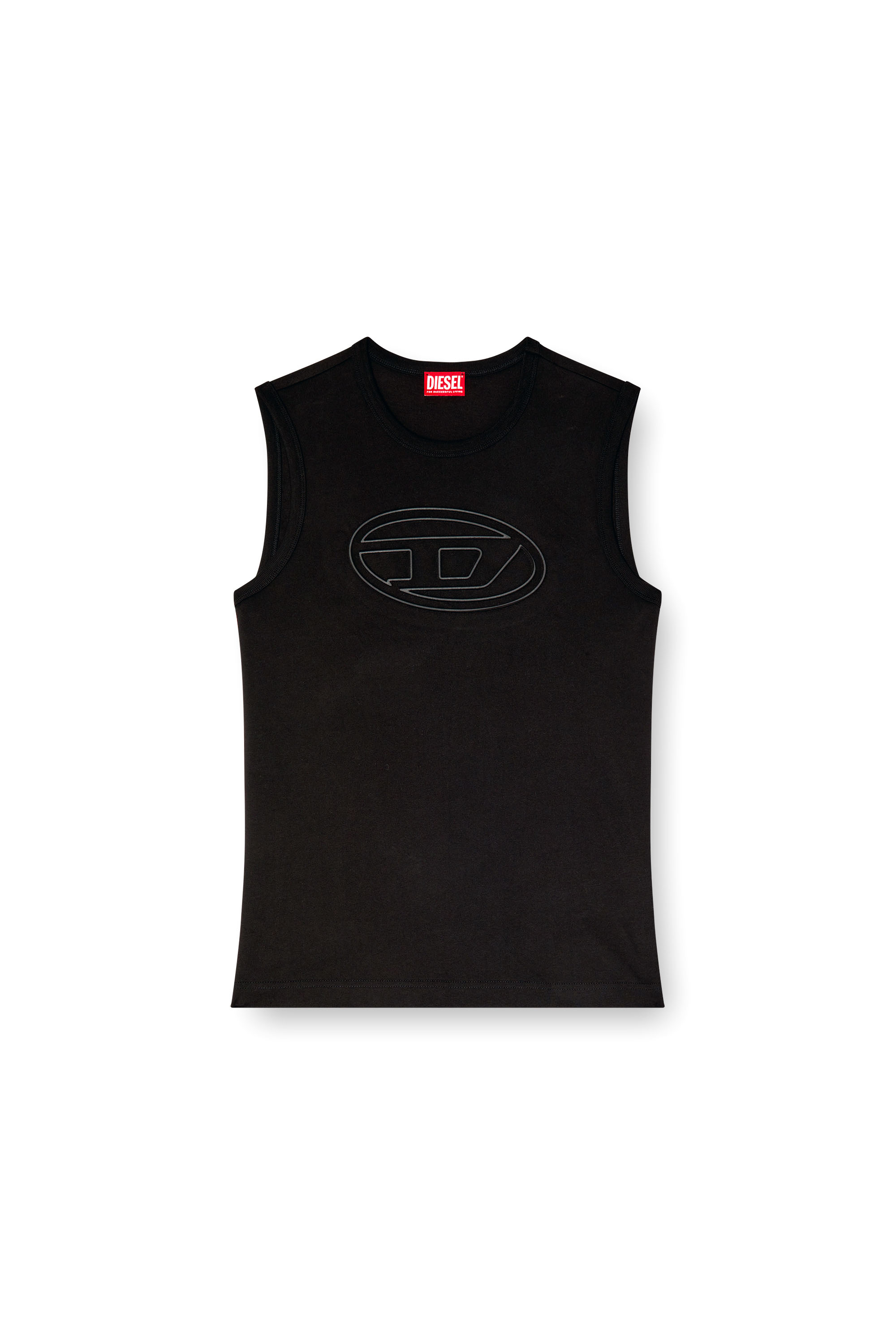 Diesel - T-BISCO-BIGOVAL, Male's Sleeveless top in ブラック - 3