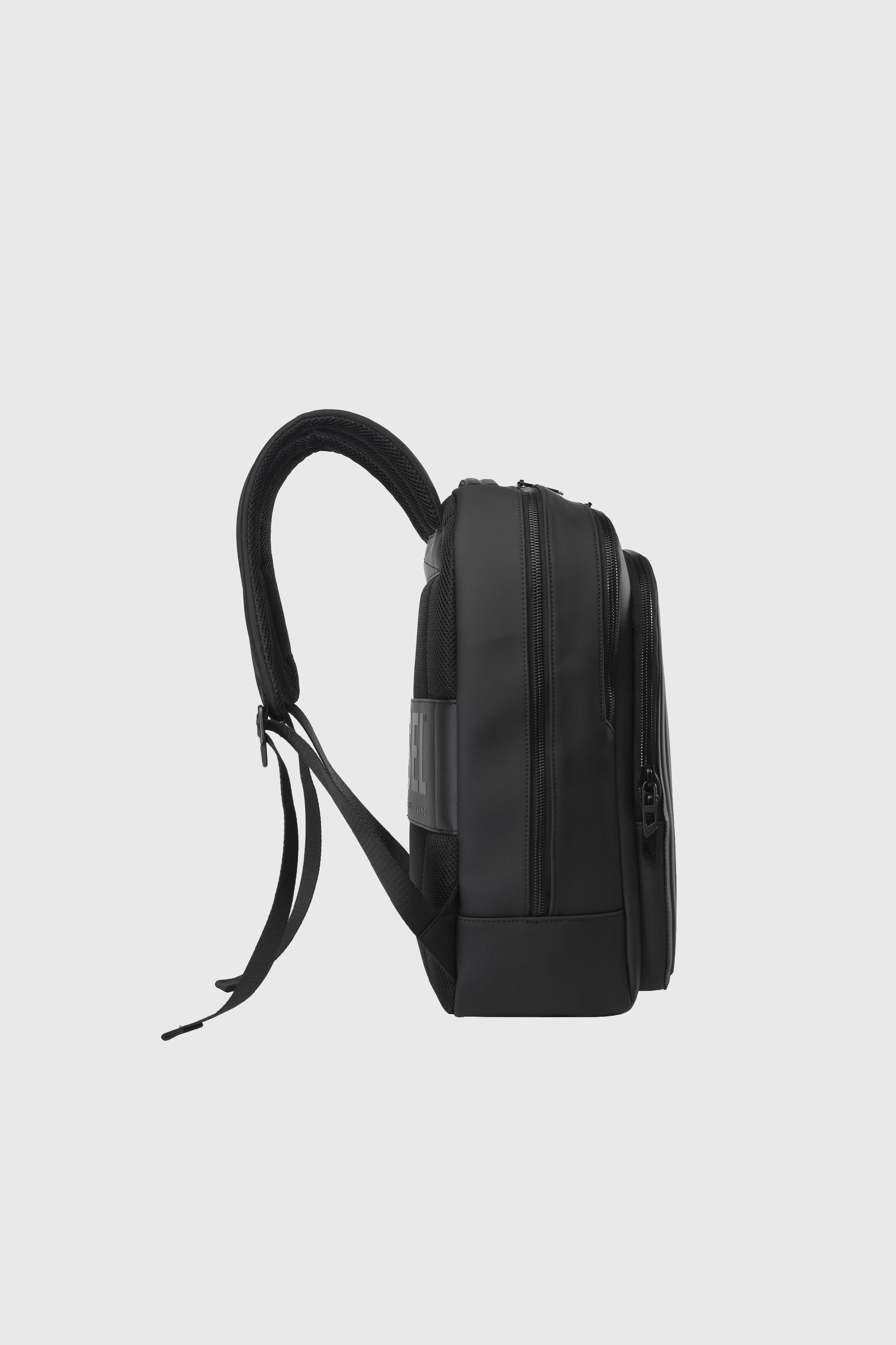 Diesel - DIESEL ALUMINUM BACKPACK DSB003, Unisex's Functional business backpack in ブラック - 3