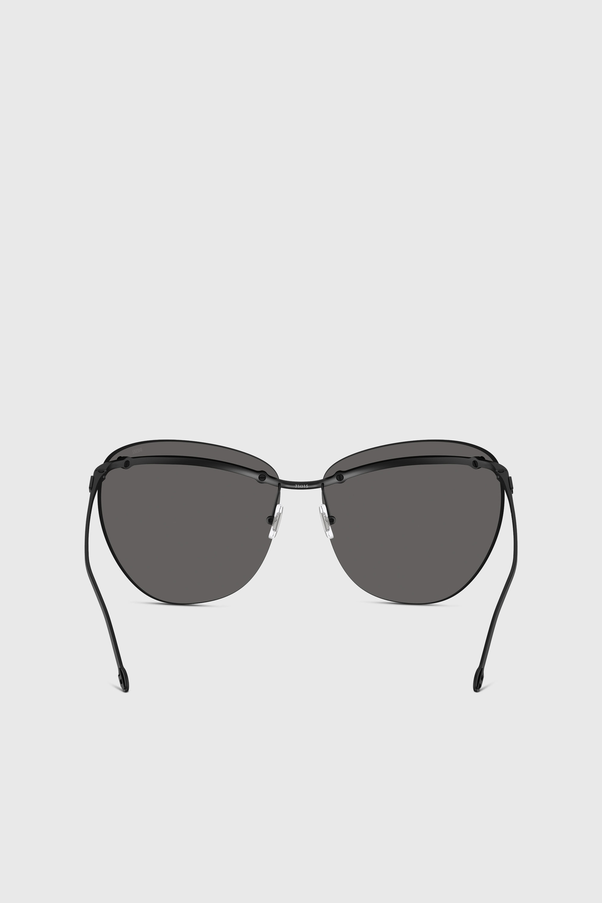 Diesel - 0DL1007, Unisex's Wraparound shape sunglasses in グレー - 3