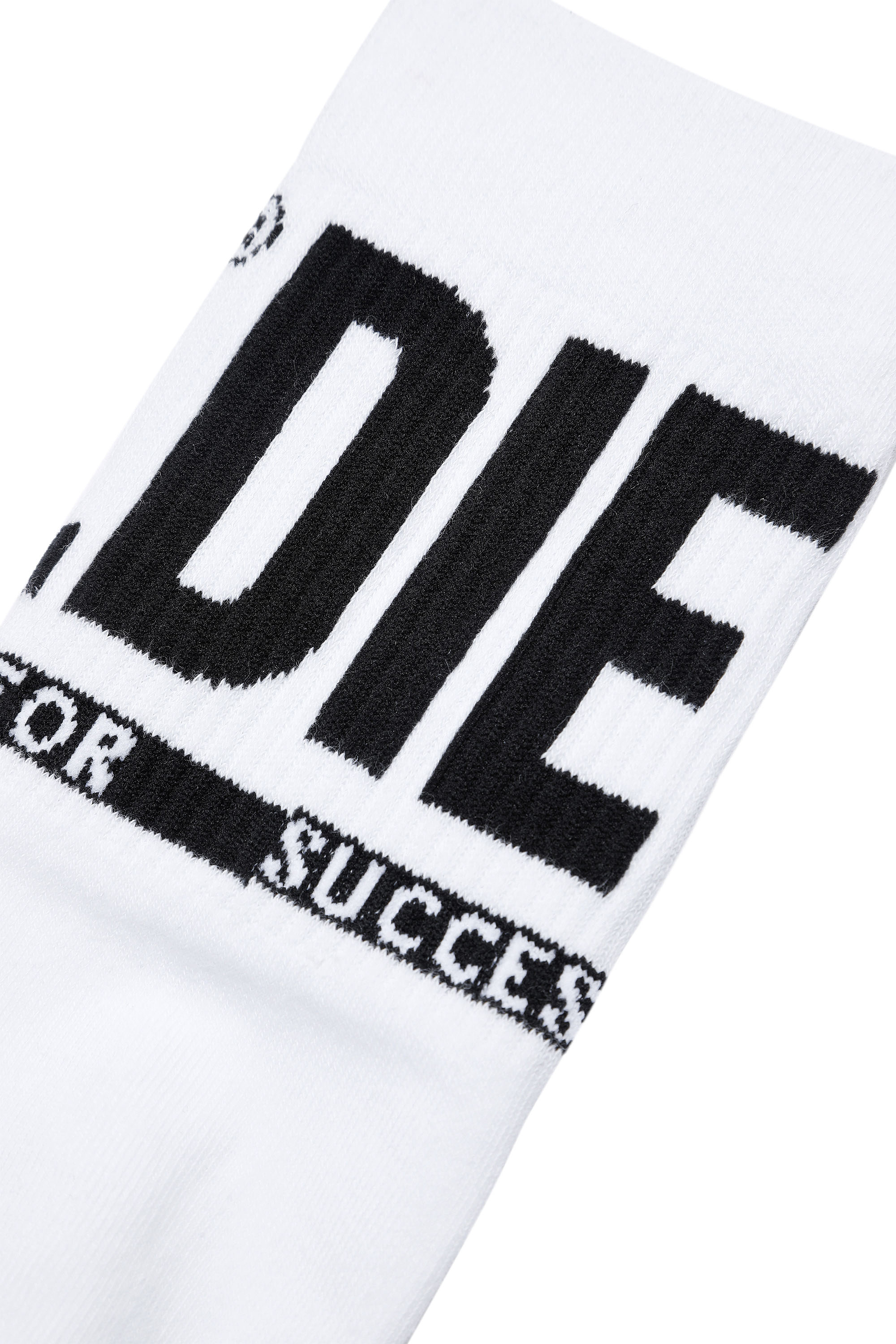 Diesel - SKM-RAY-THREEPACK, Male's ソックスミドル丈3足セット in ホワイト - 2