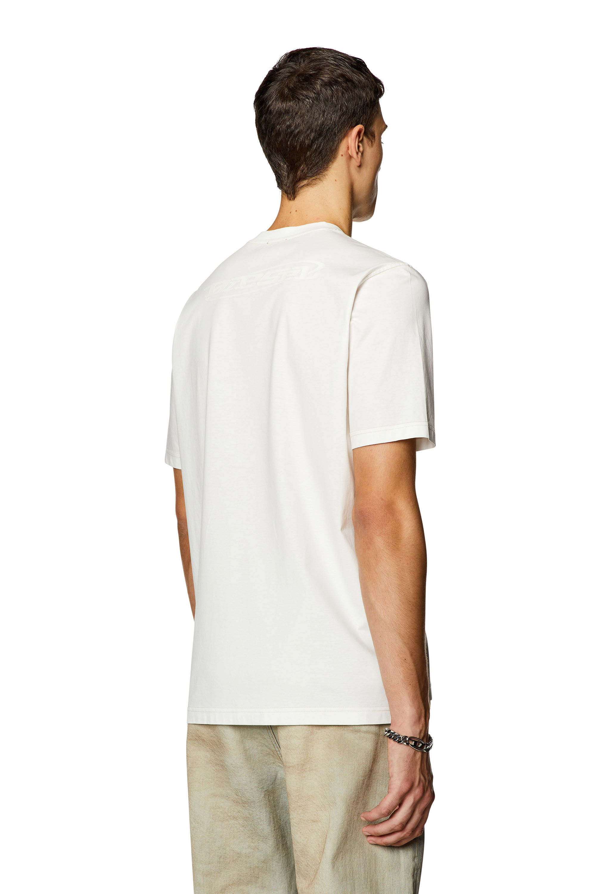 Diesel - T-MUST-SLITS-N, ホワイト - Image 2