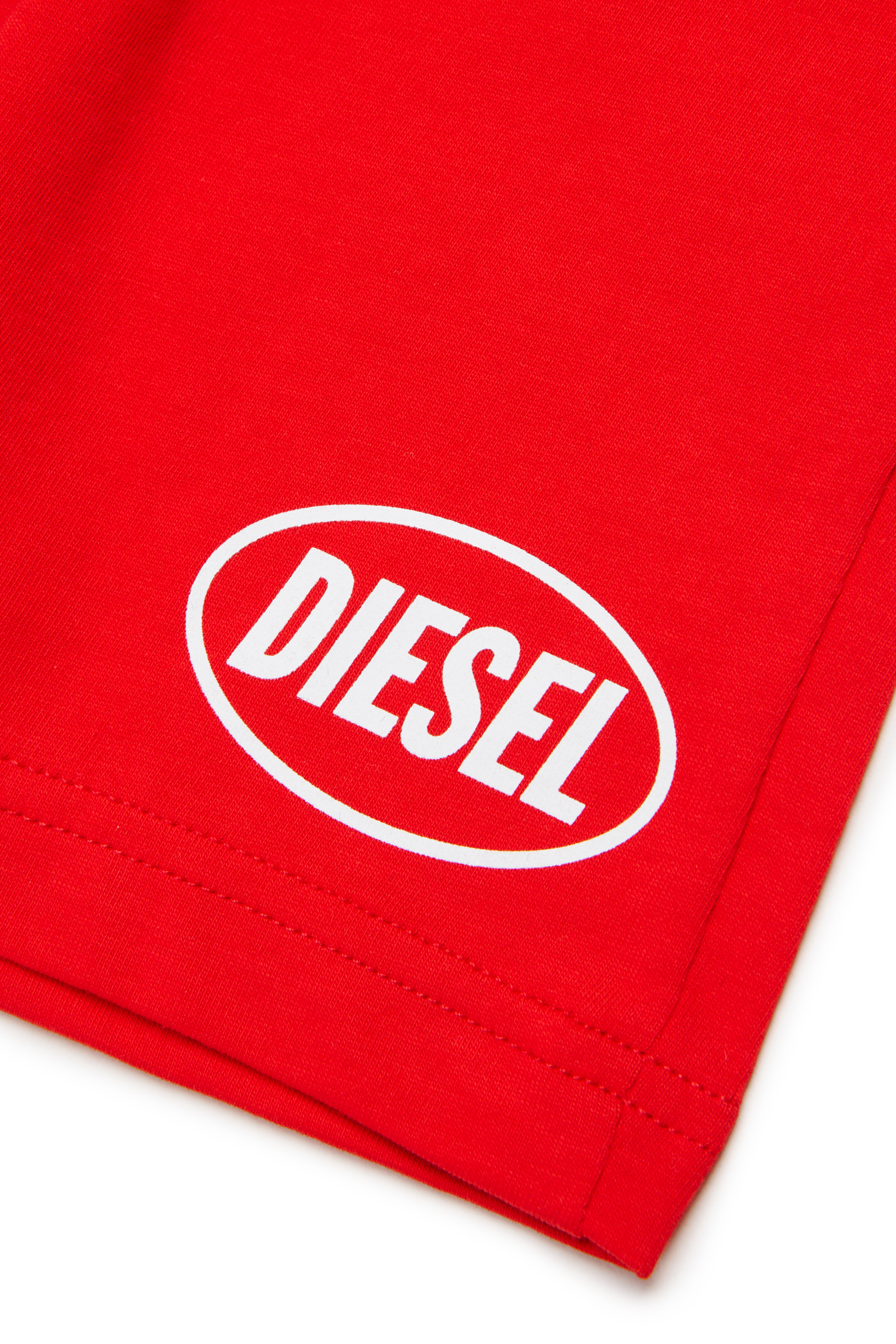 Diesel - POLPYSHORTB, Unisex's ショートパンツ in レッド - 4