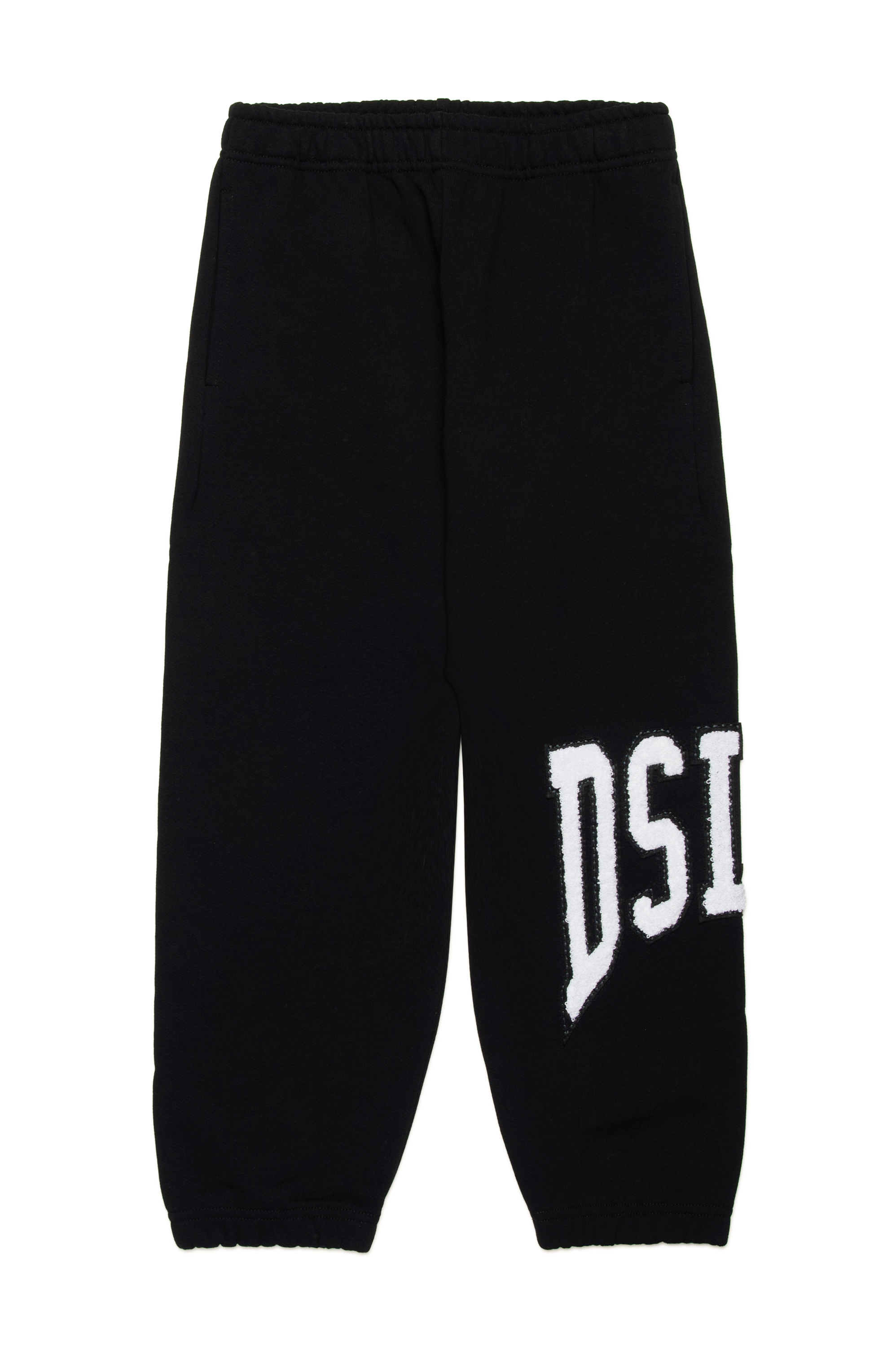 Diesel - PMARCHI, Male's Sweatpants with collegiate-style logo in ブラック - 2
