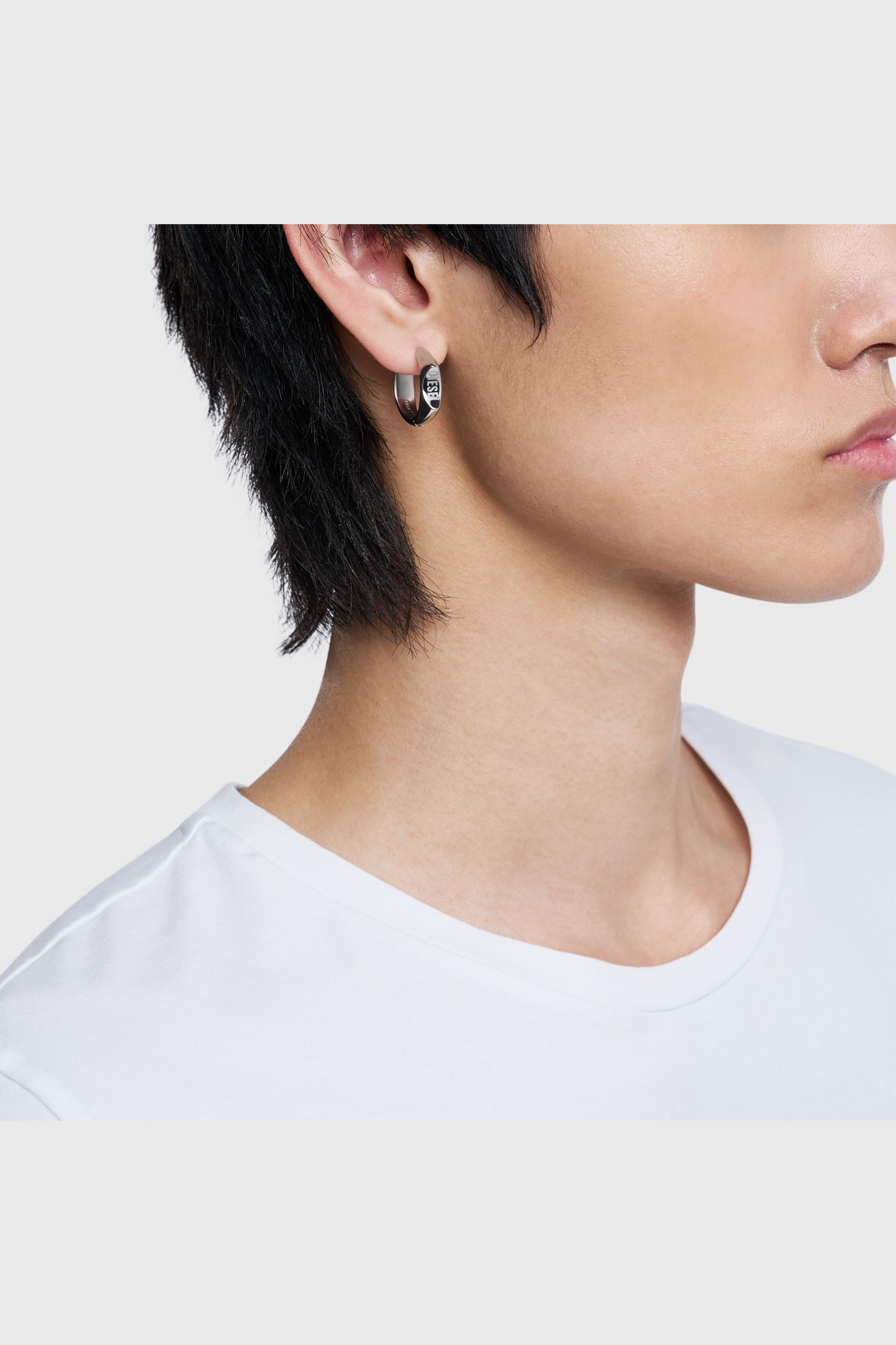 DX1631040 JEWELLERY ピアス（片耳用）｜シルバー｜ウィメンズ｜DIESEL