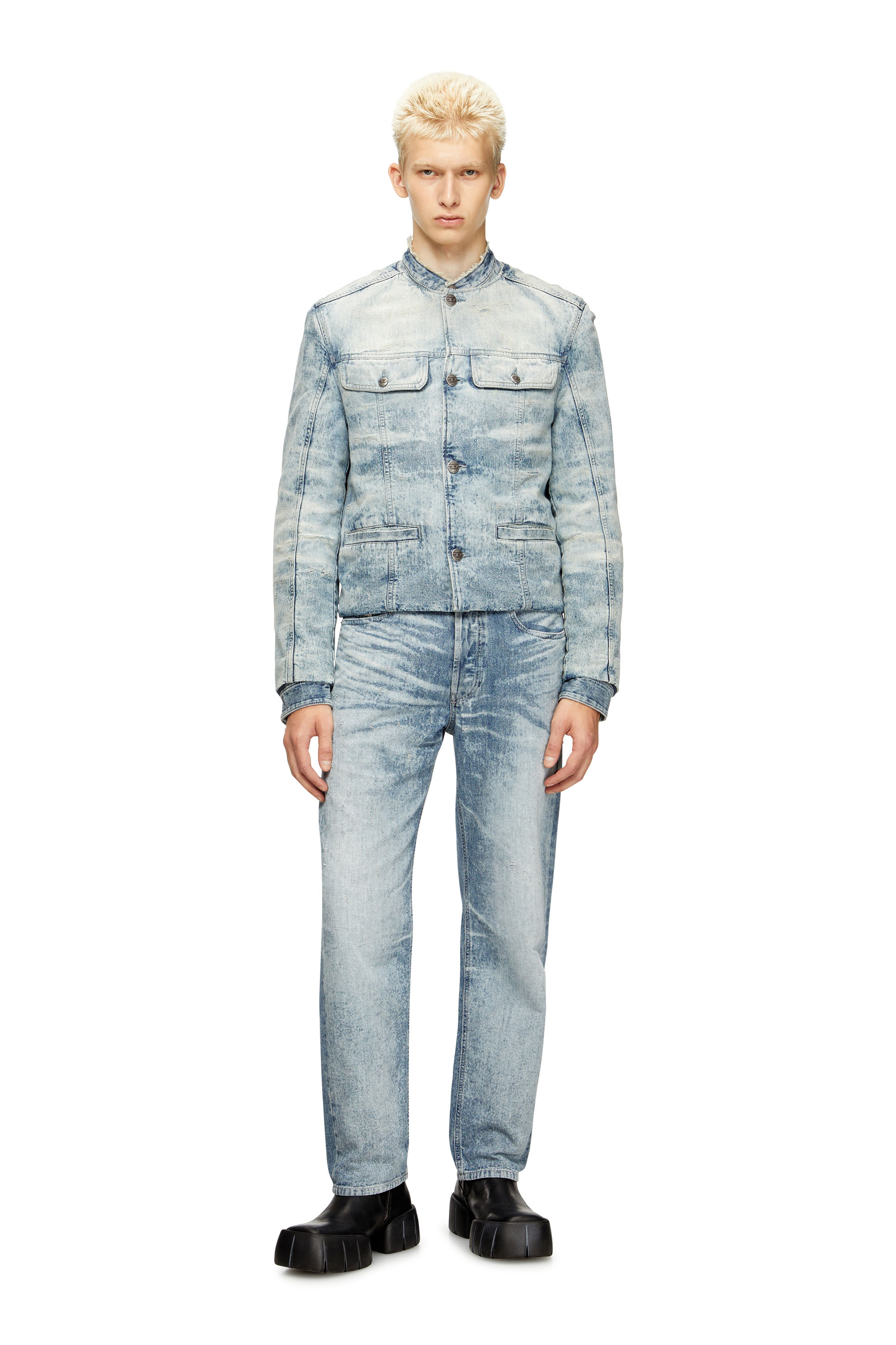 Diesel - Male's Regular Jeans 2024 D-Macs 068TY, ライトブルー - 2