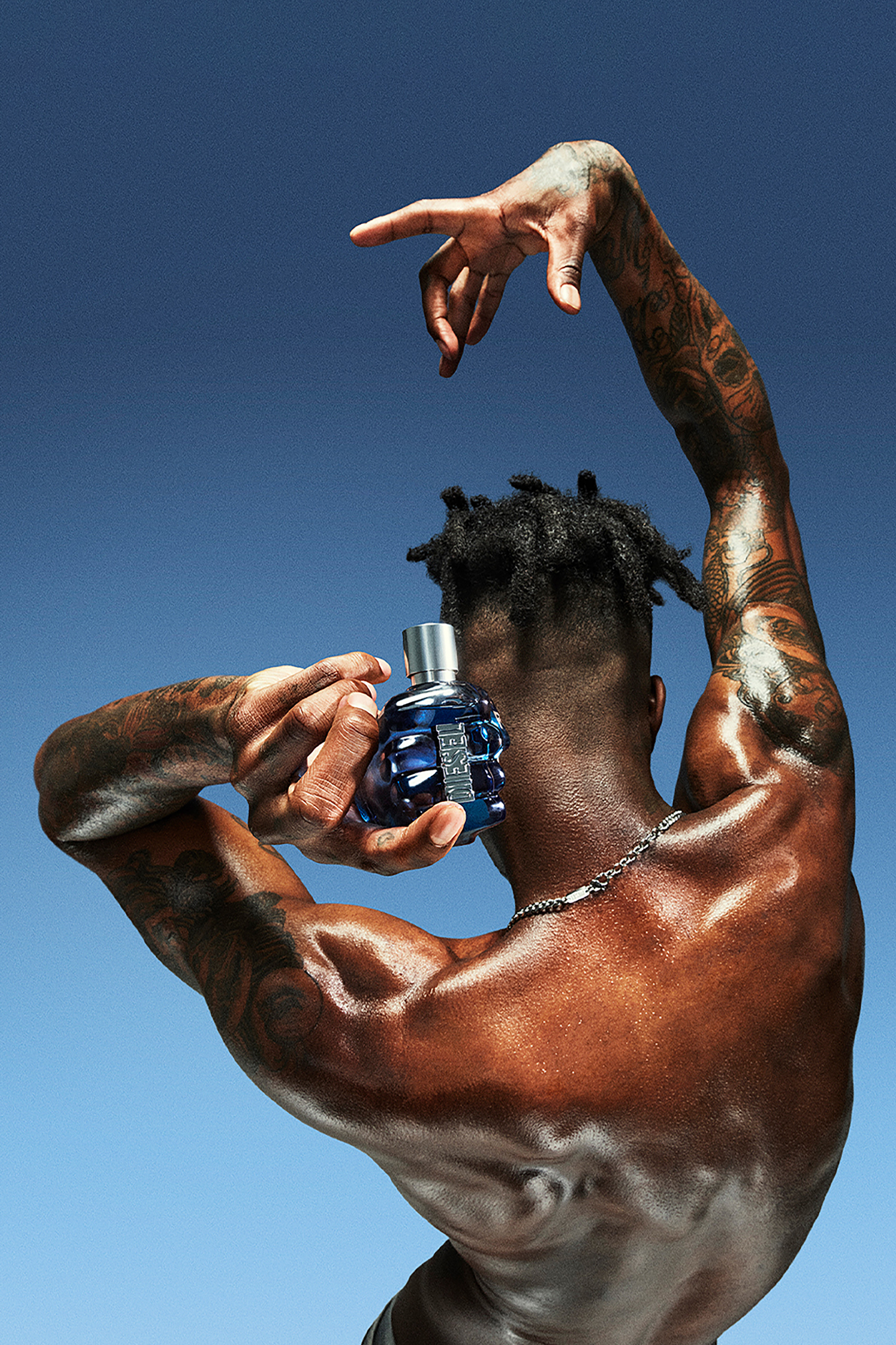 Diesel - SOUND OF THE BRAVE 50 ML, Male's Sound Of The Brave 50ml, 1.7 FL.OZ., Eau de Toilette in ブルー - 5